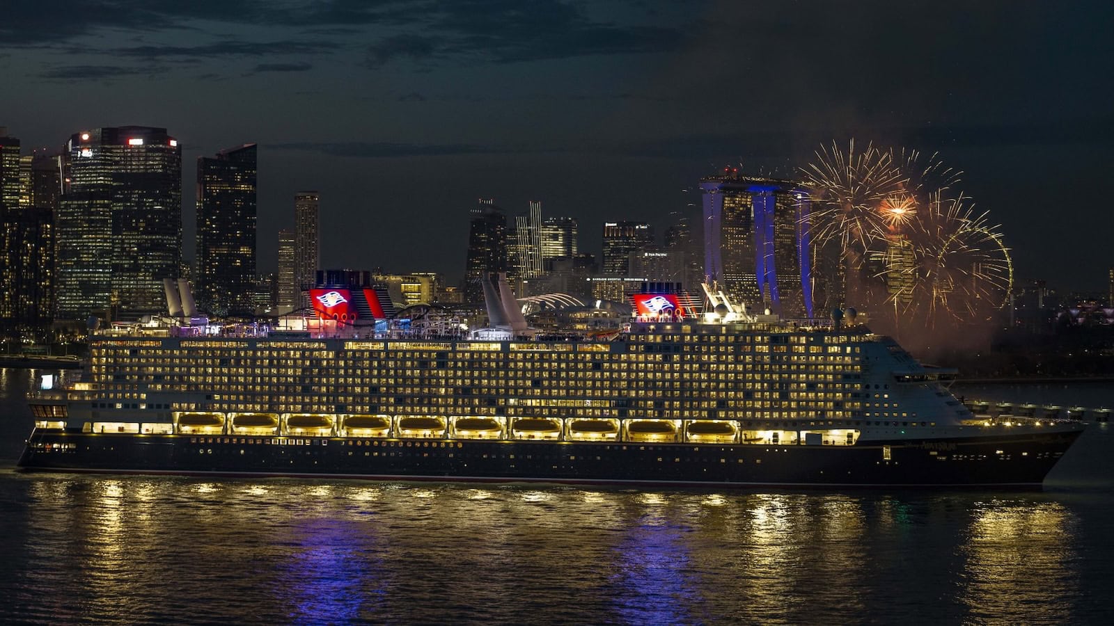 A destination at sea on Disney Adventure
