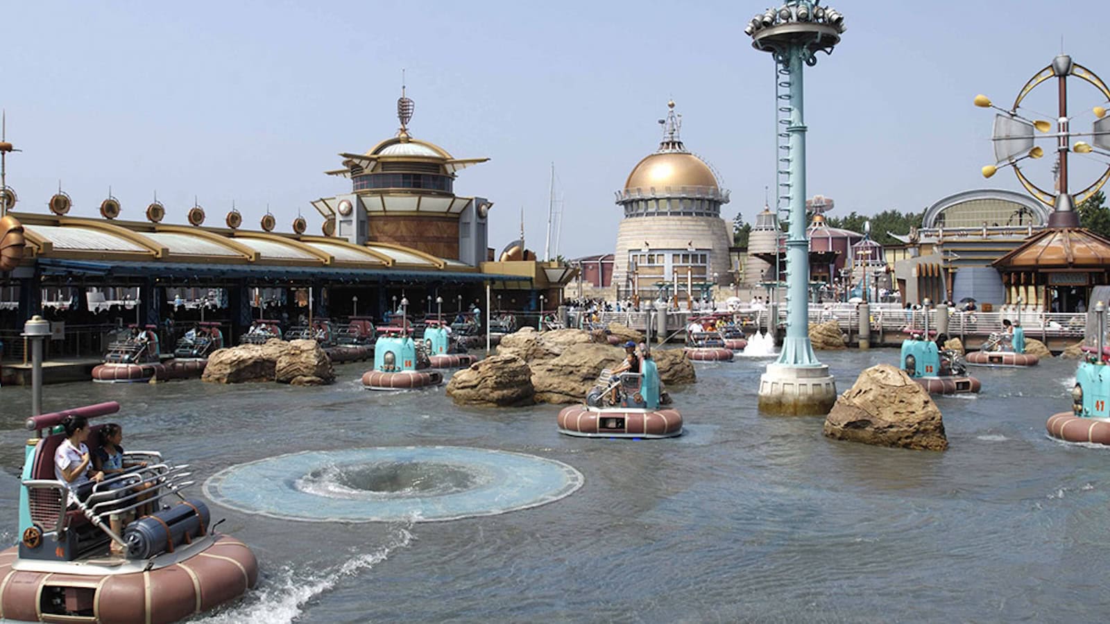 Tokyo DisneySea on a bright day
