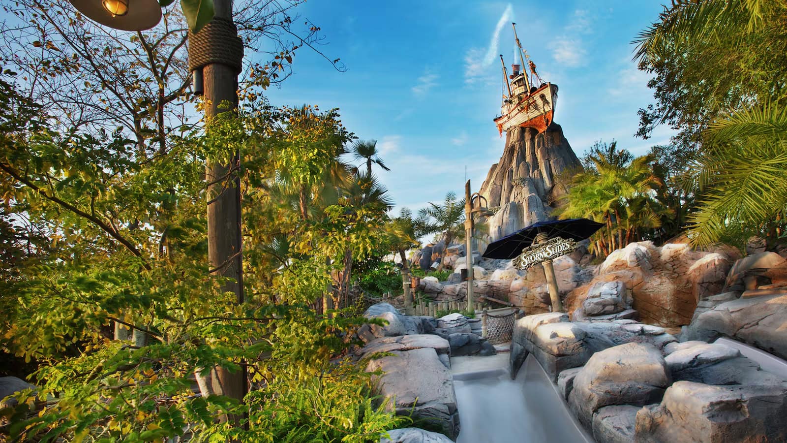 Storm Slides at Disney's Typhoon Lagoon water park
