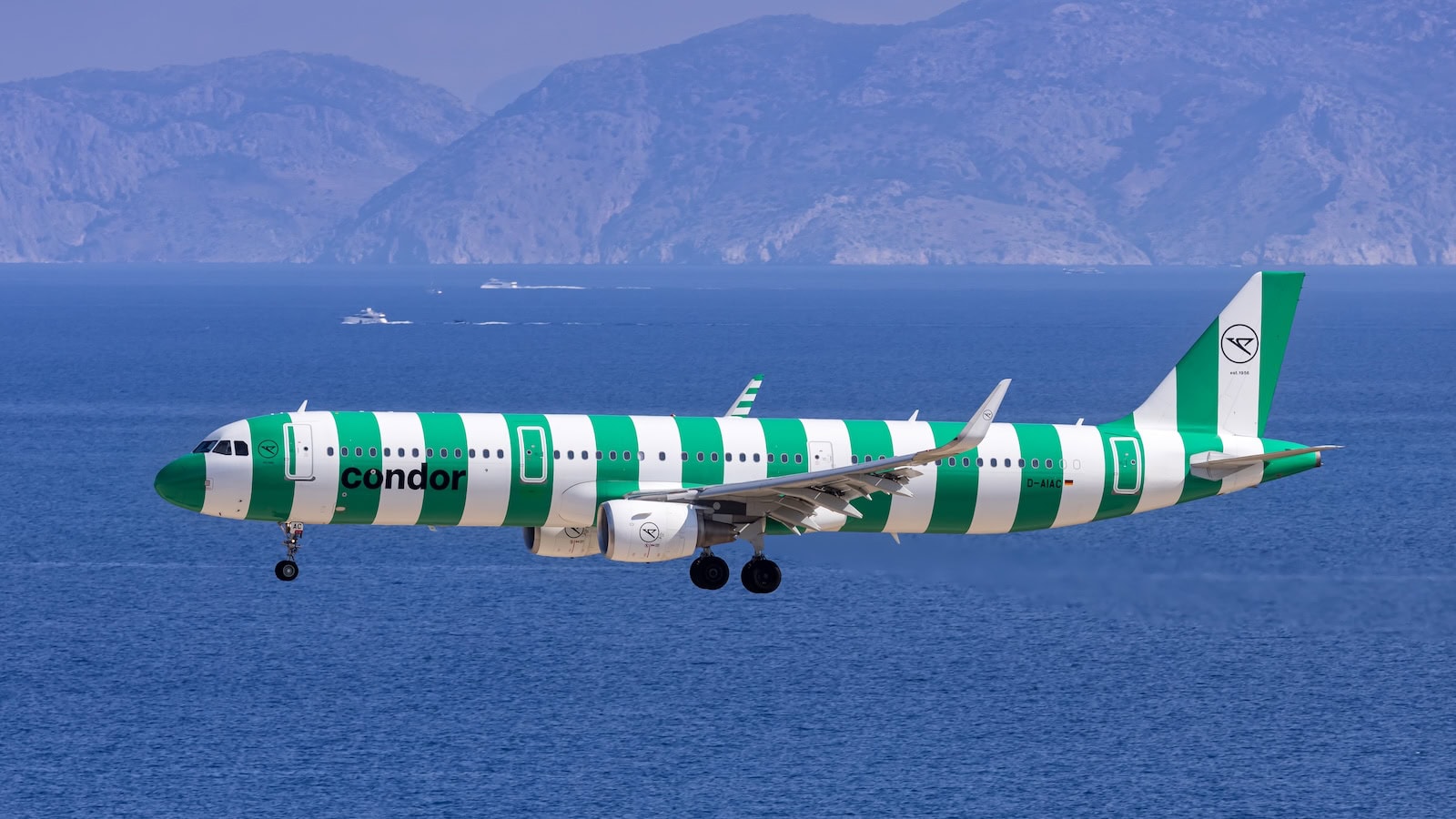 Condor Airlines aircraft in flight