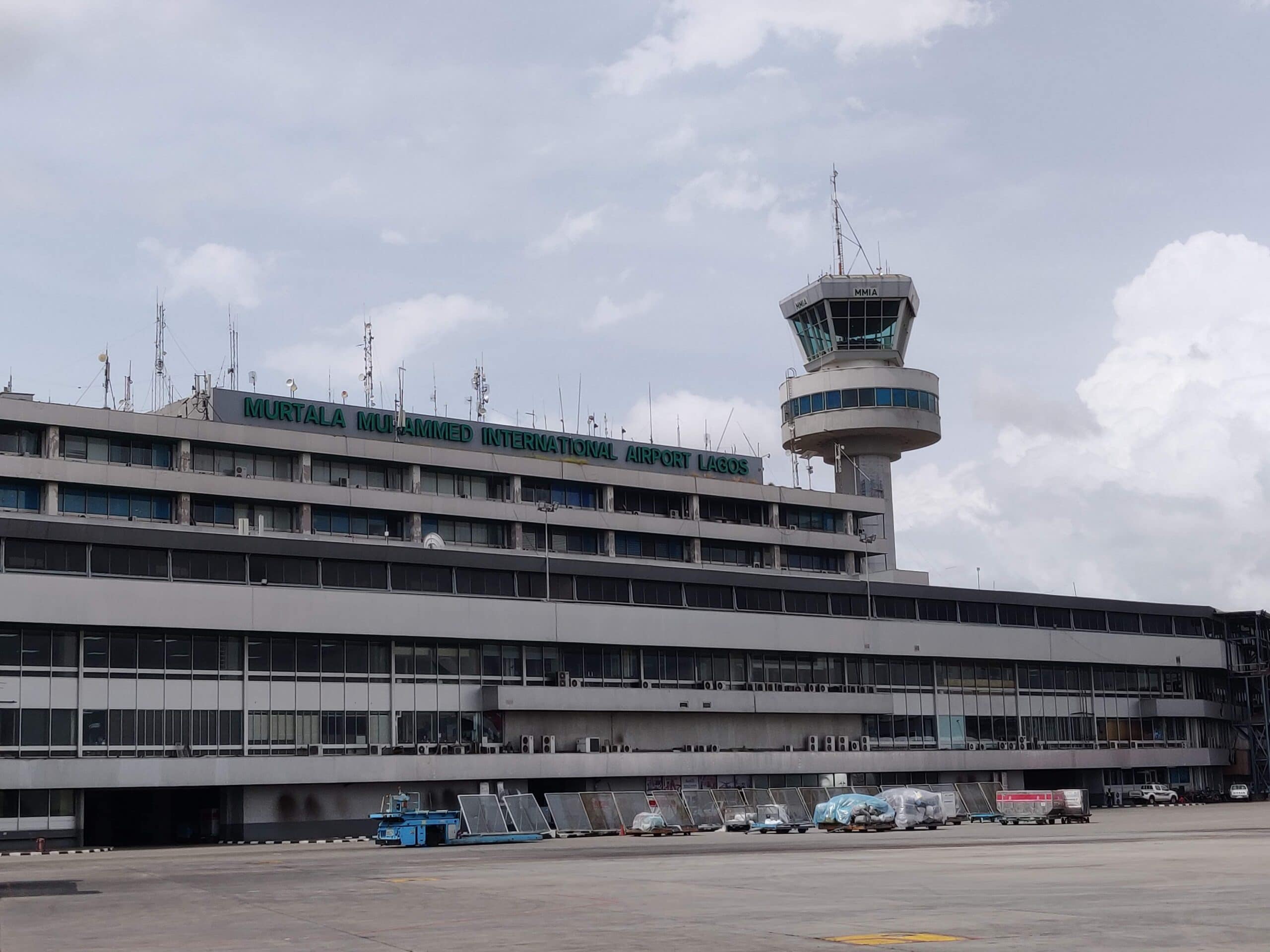 Lagos Airport Flooding Shuts Temporary Terminal