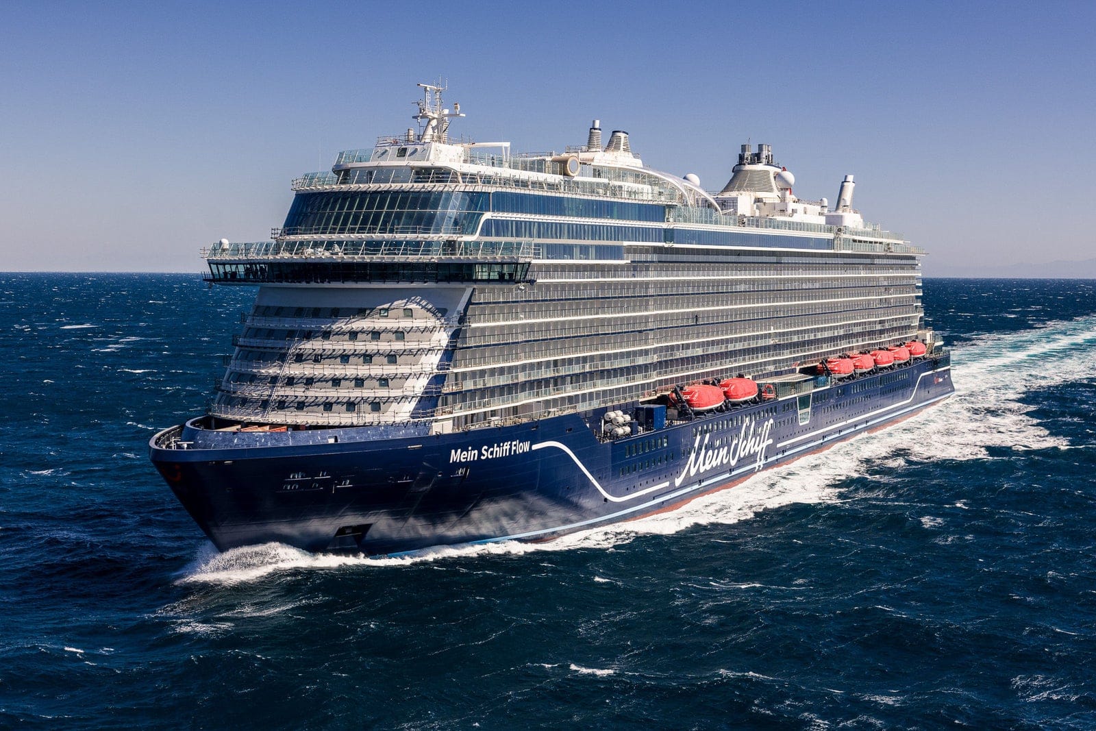 Mein Schiff Flow Joins TUI Cruises Fleet After Monfalcone Delivery