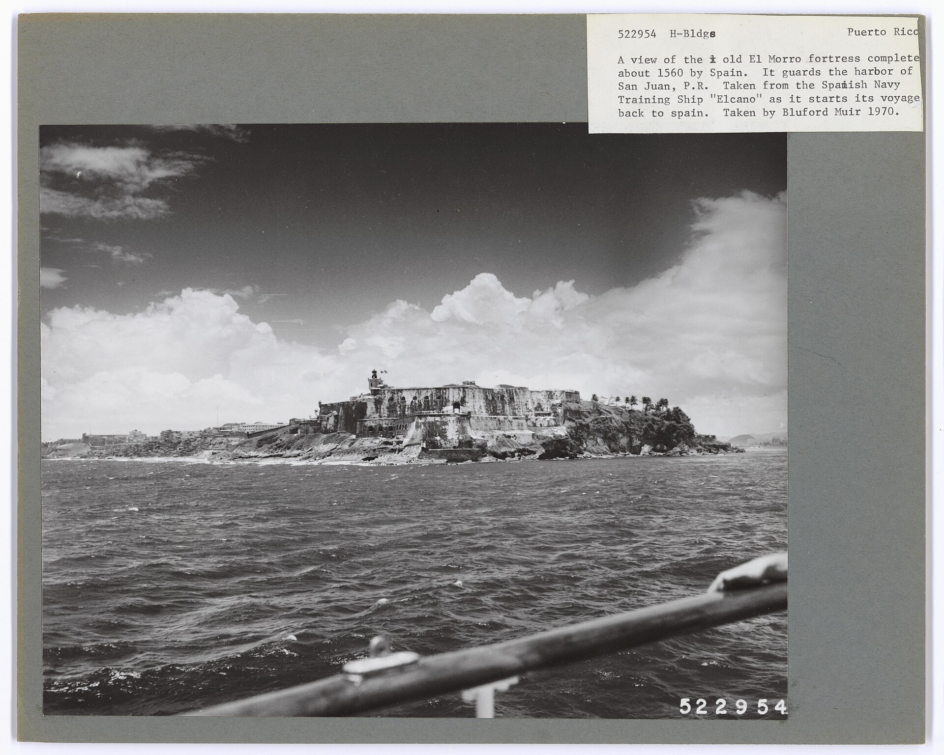 Castillo San Felipe del Morro, the historic Spanish fortress guarding San Juan, Puerto Rico