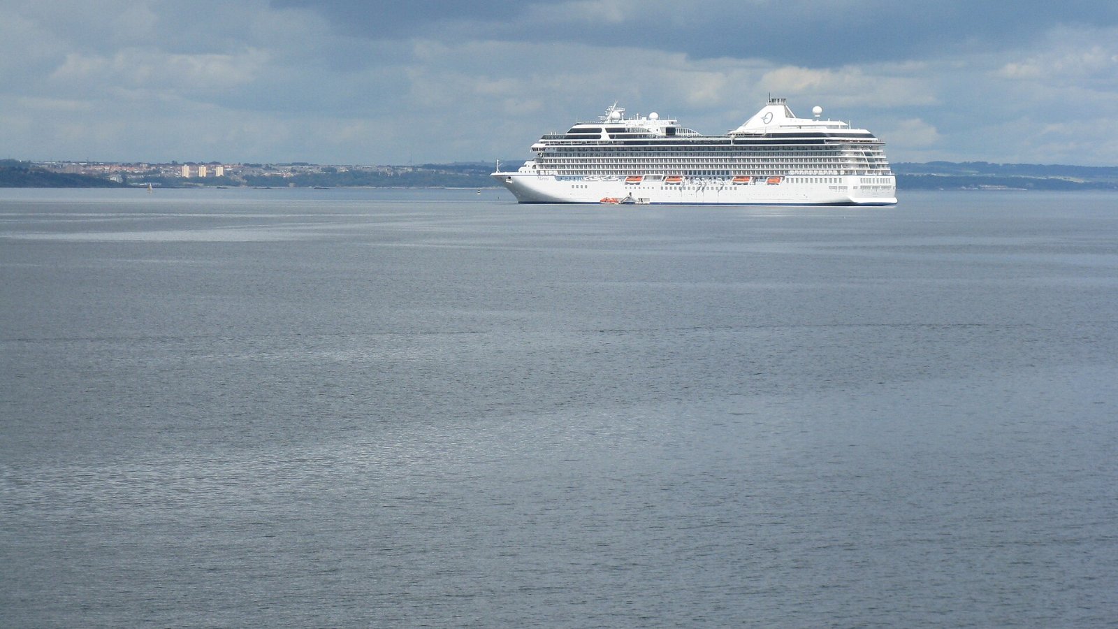 Oceania Marina cruise ship at sea