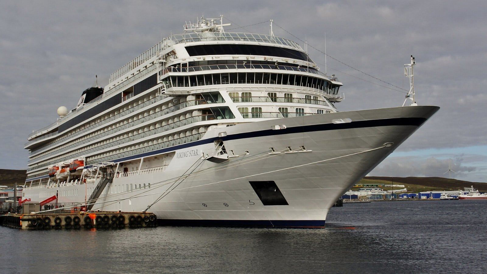 Viking Star cruise ship at sea