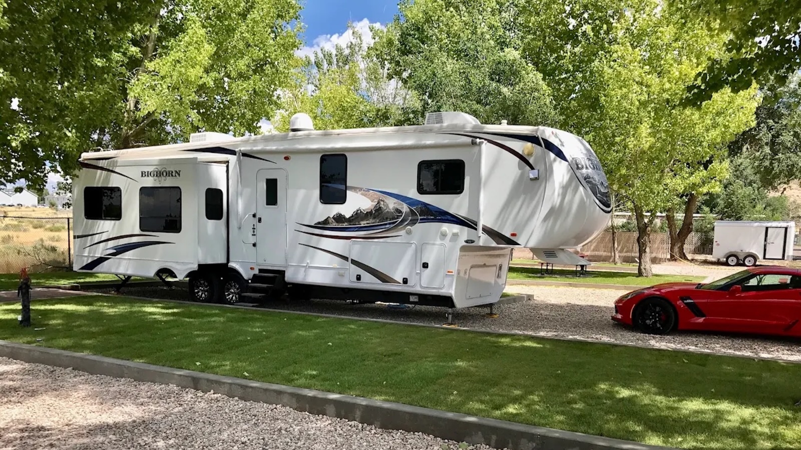 RV spaces at Cedar Breaks RV Park in Cedar City Utah
