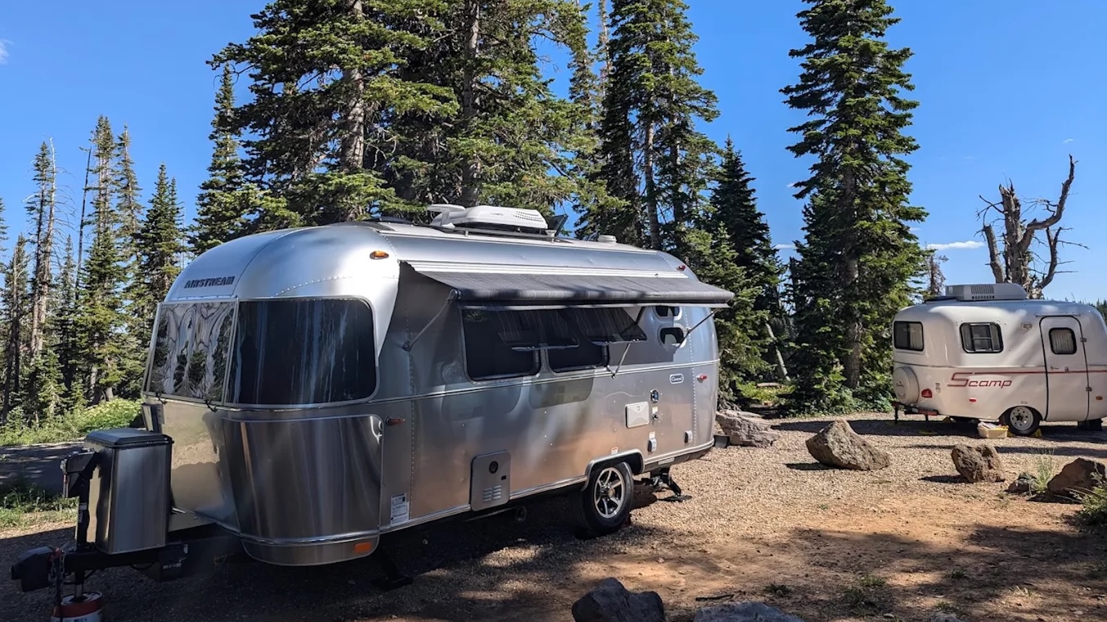 Point Supreme Campground at Cedar Breaks National Monument near Cedar City Utah
