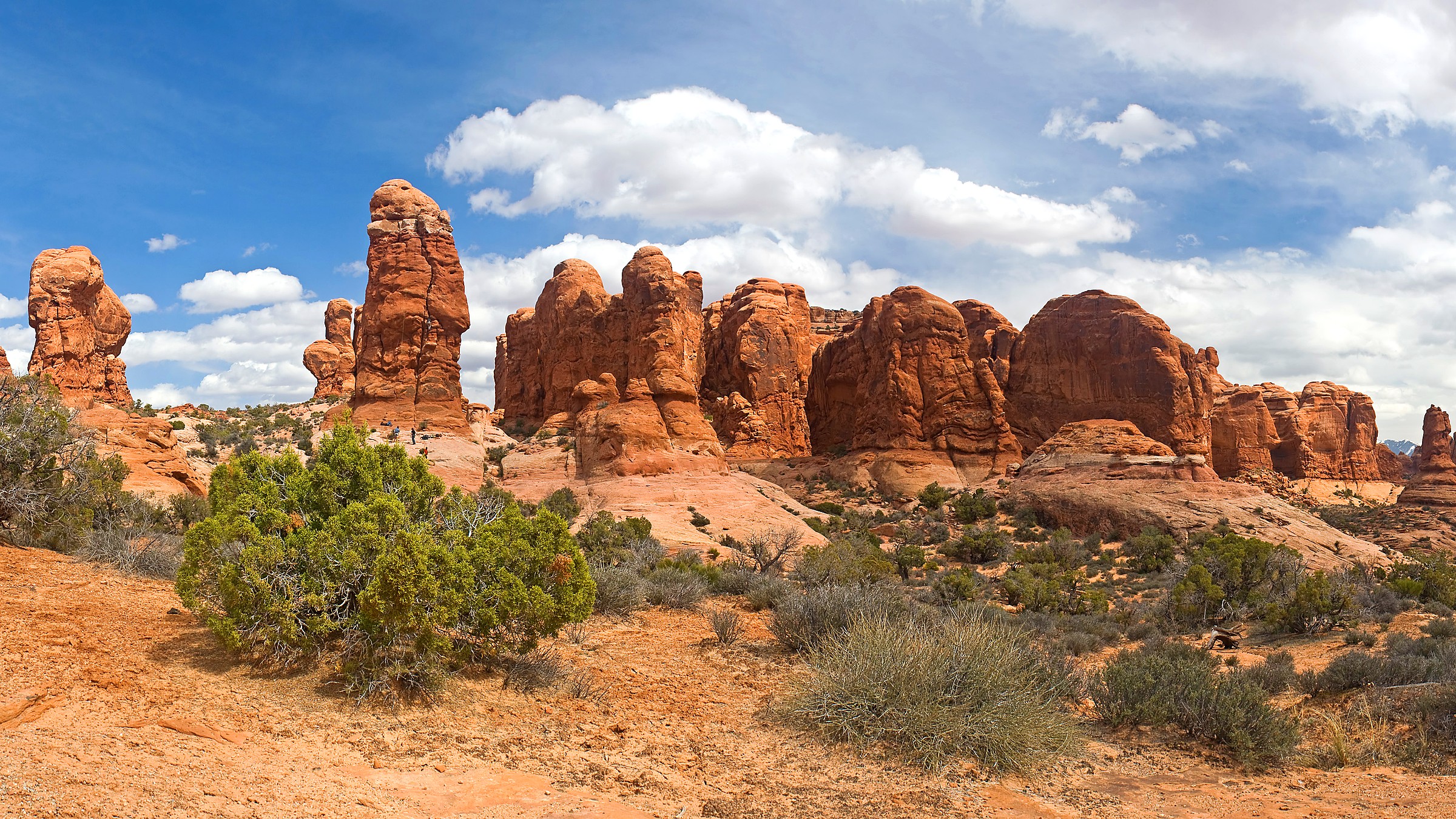 Detail view in Arches National Park