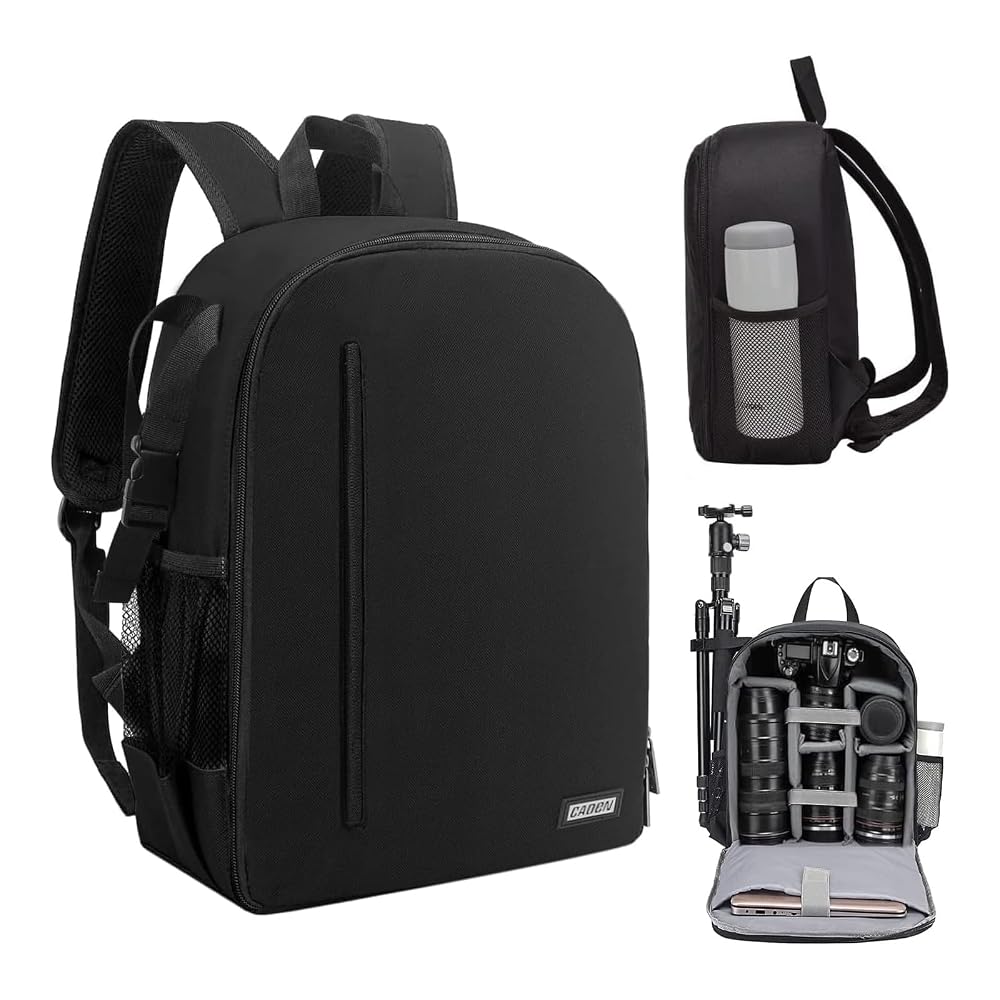CADeN Camera Backpack Bag Professional for DSLR/SLR Mirrorless Camera Waterproof, Camera Case Compatible for S