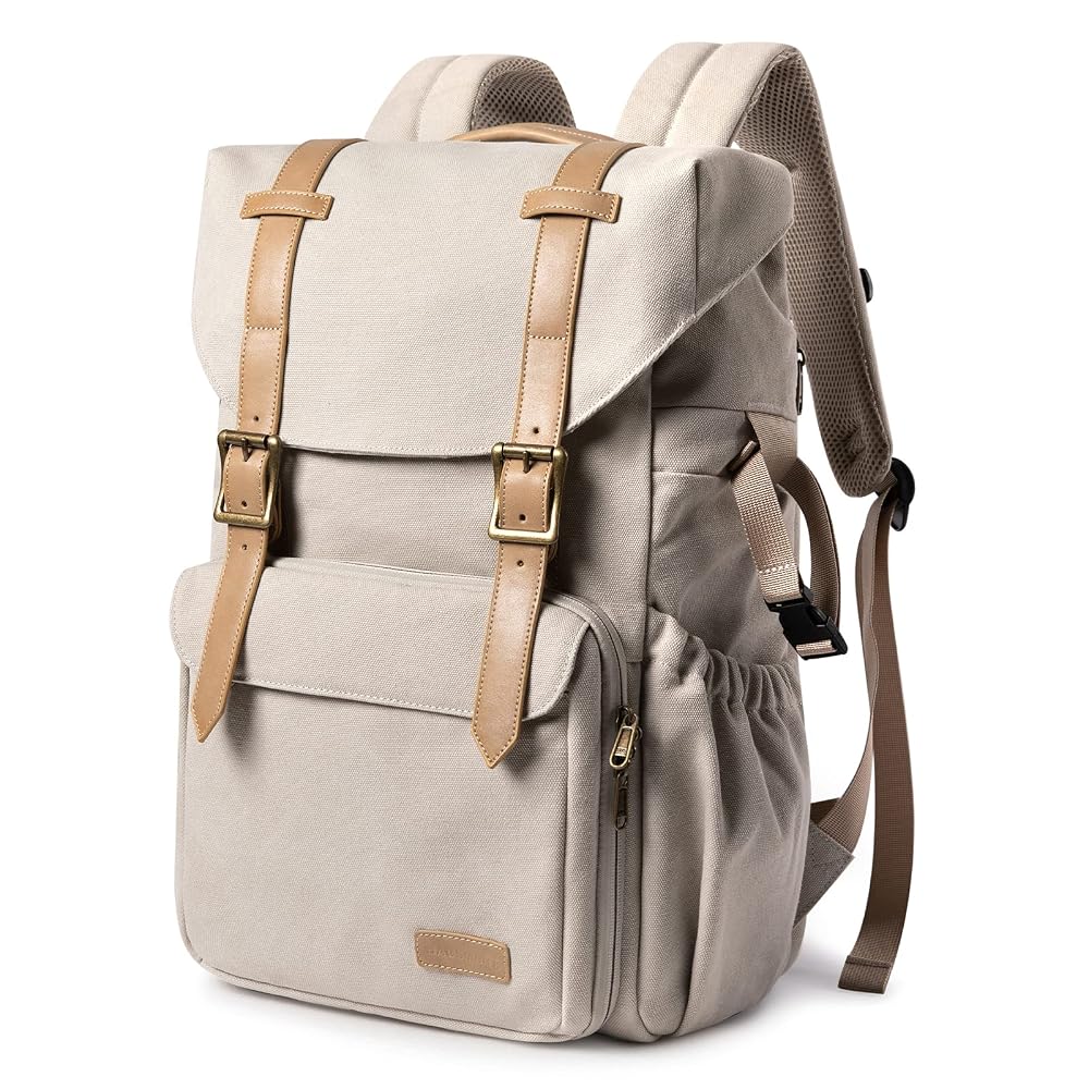 BAGSMART Camera Backpack, DSLR Camera Bag, Waterproof Camera Bag Backpack for Photographers, Fit up to 15" Lap