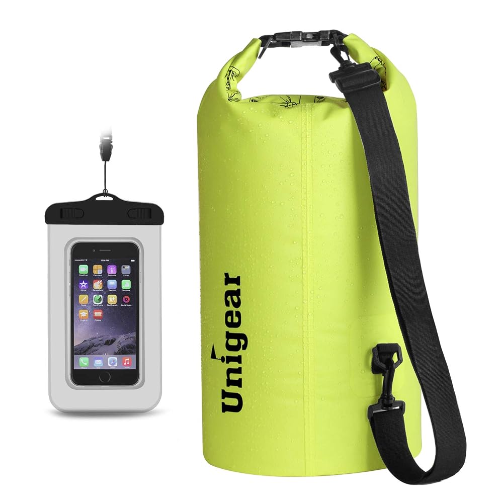 Unigear Dry Bag Waterproof, 2L/5L/10L/20L/30L/40L Floating and Lightweight Bags for Kayaking, Boating, Fishing