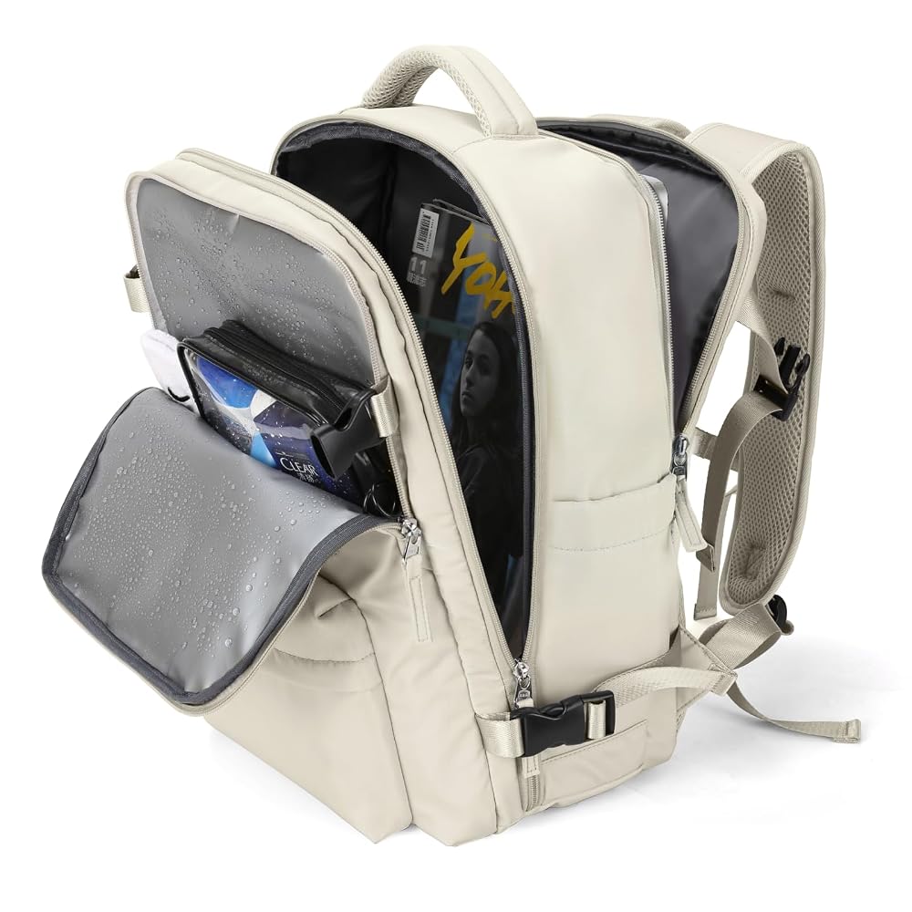 Large Travel Gym Backpack Women Carry On Backpack Flight Approved Hiking Waterproof Rucksack Casual Daypack La
