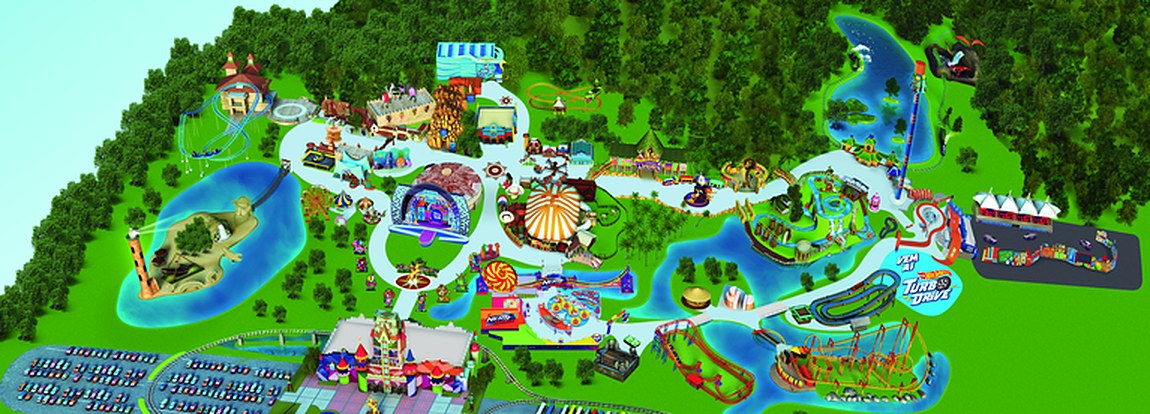 Official Beto Carrero World park map for 2026
