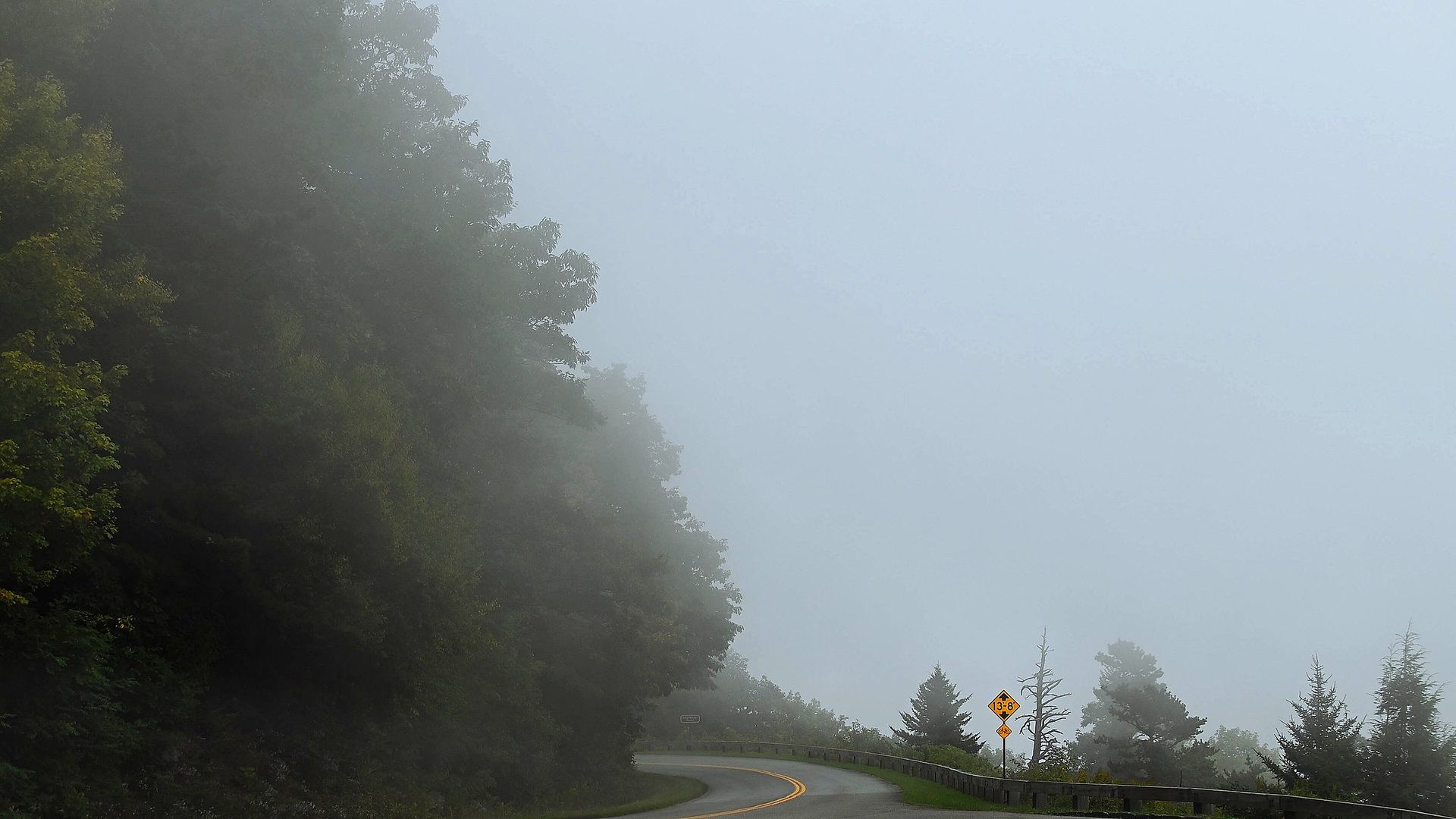 Signature view at Blue Ridge Parkway