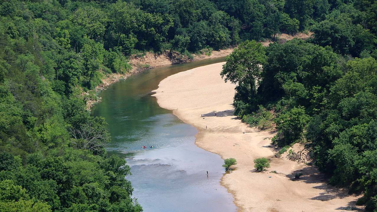 Buffalo National River landscape