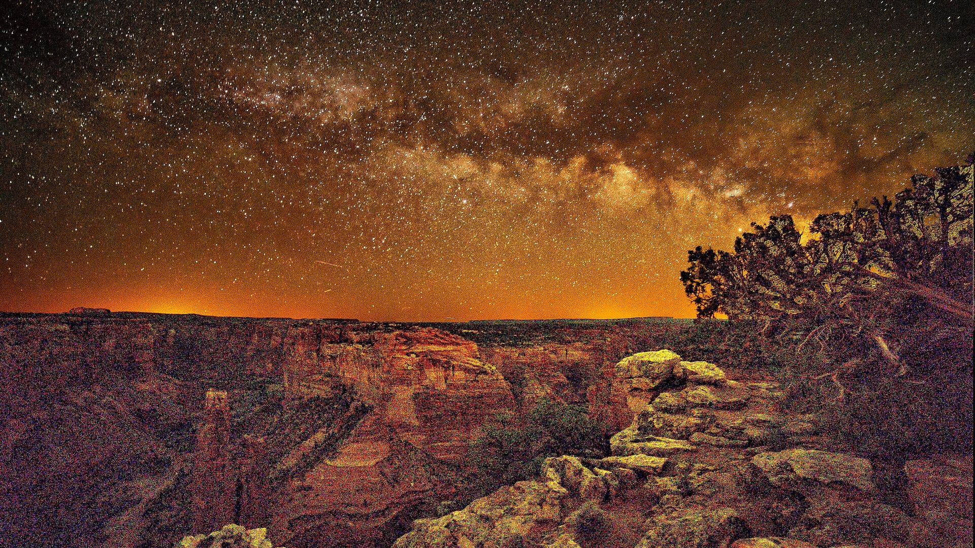 Landscape view at Canyon de Chelly National Monument