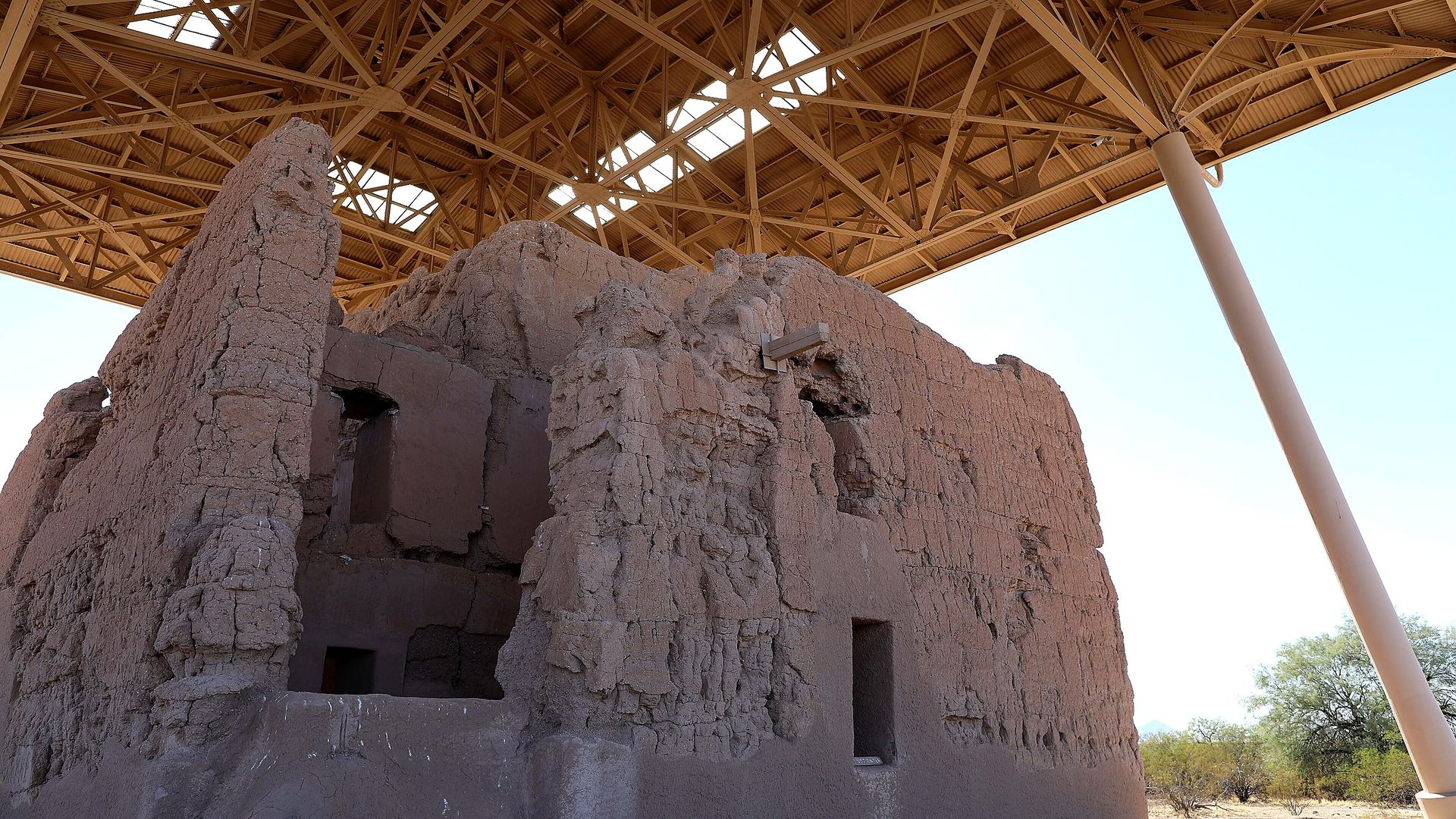 Detail feature at Casa Grande Ruins National Monument