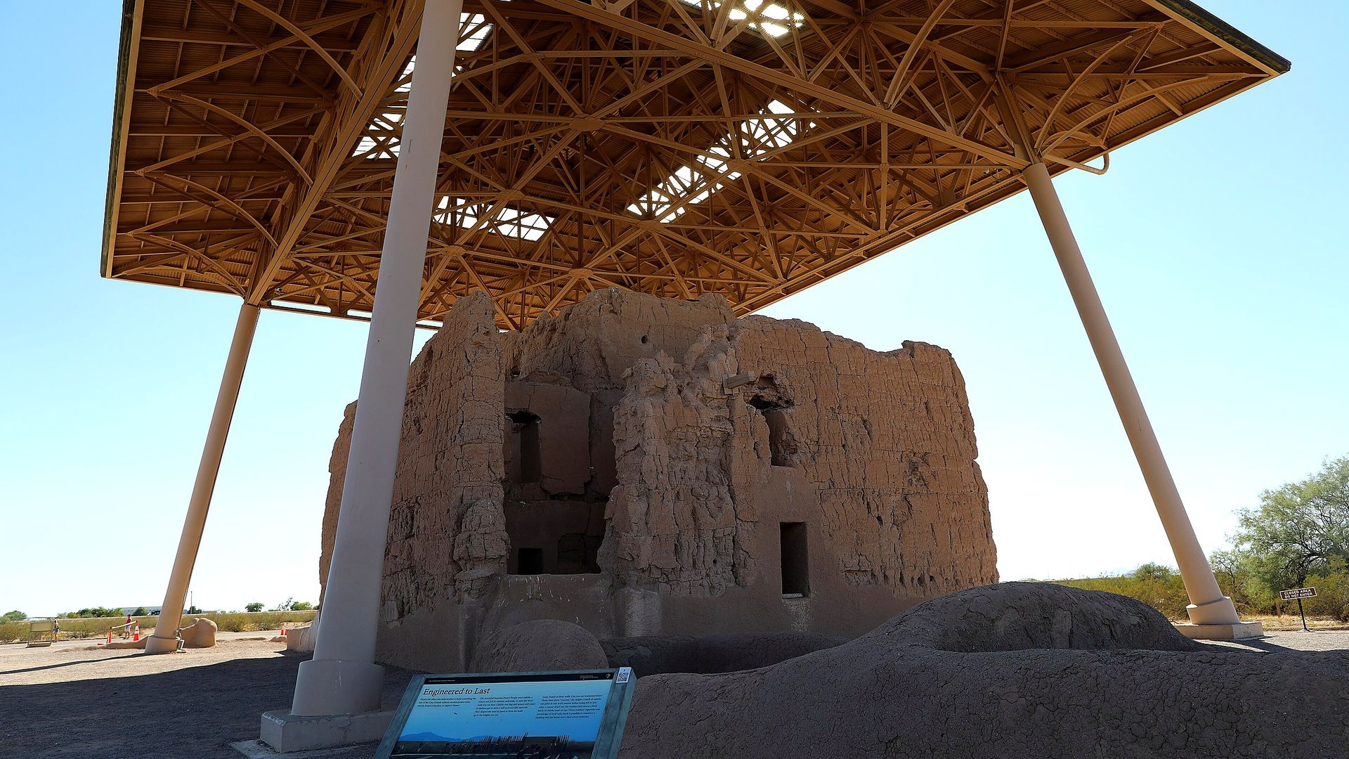 Casa Grande Ruins National Monument landscape