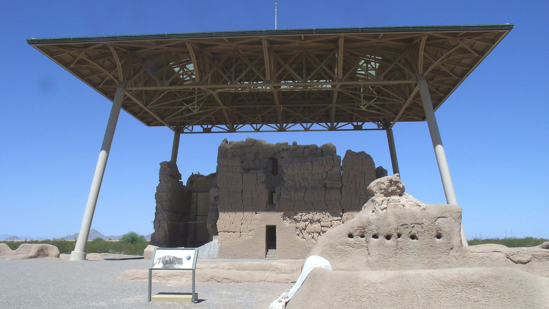 Visitor conditions context at Casa Grande Ruins National Monument