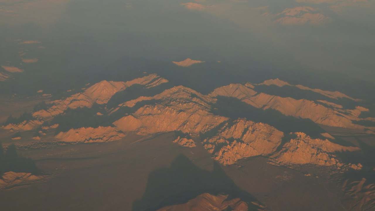 Desert mountain range