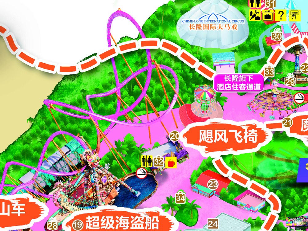 Chimelong Paradise Park Map 2026 | Deep Arrival