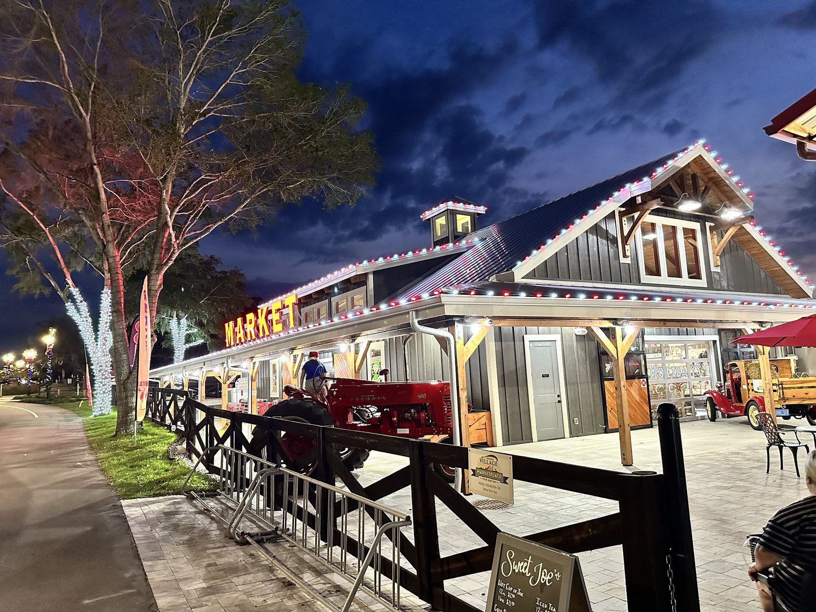 Downtown Clermont, Florida and Lake Minneola