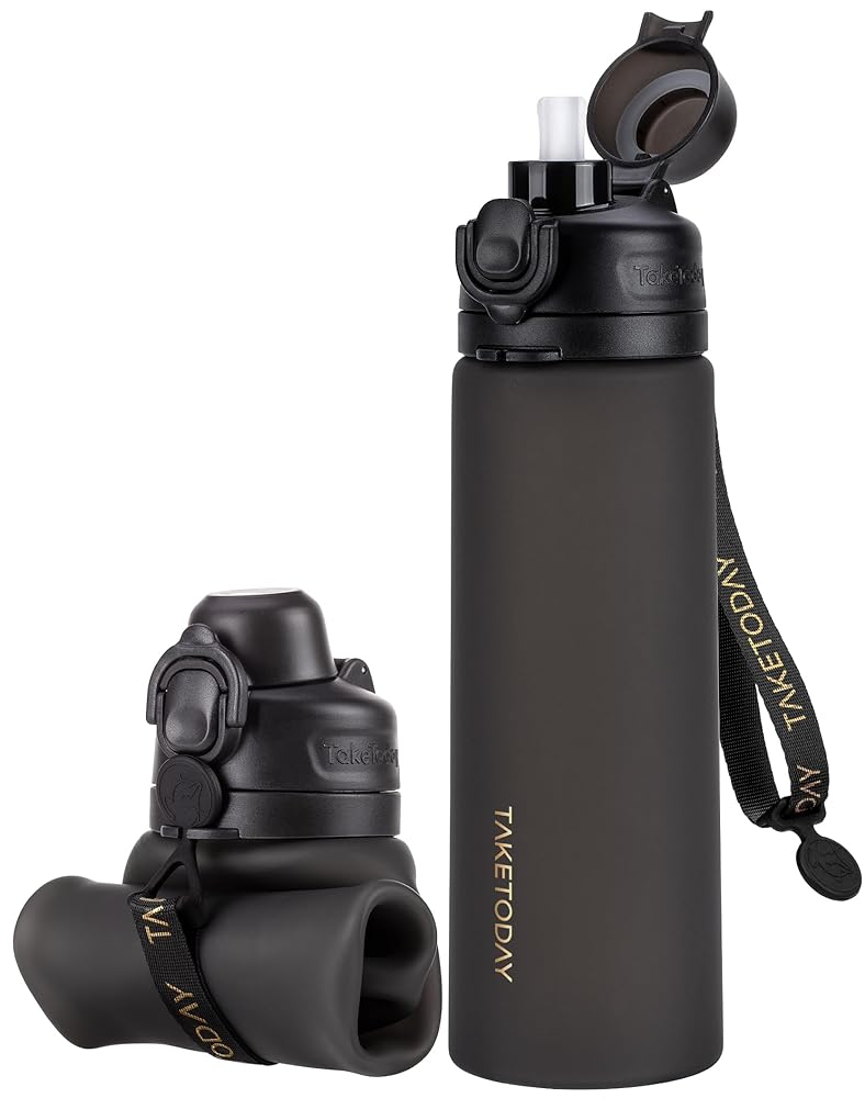 TakeToday Collapsible Water Bottle 21oz