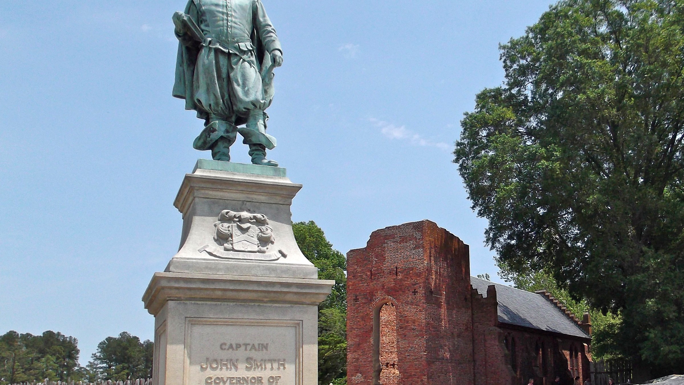 Landscape view at Colonial National Historical Park