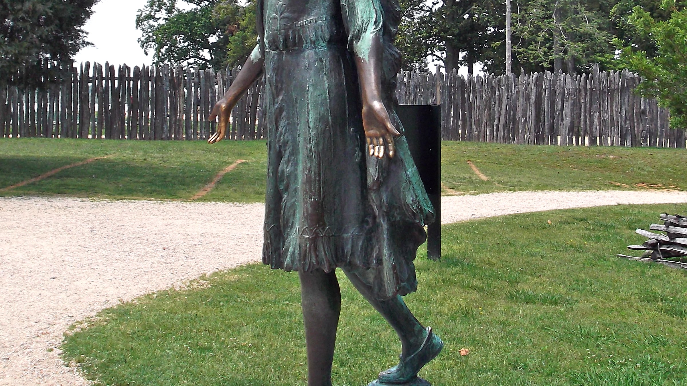 Detail feature at Colonial National Historical Park
