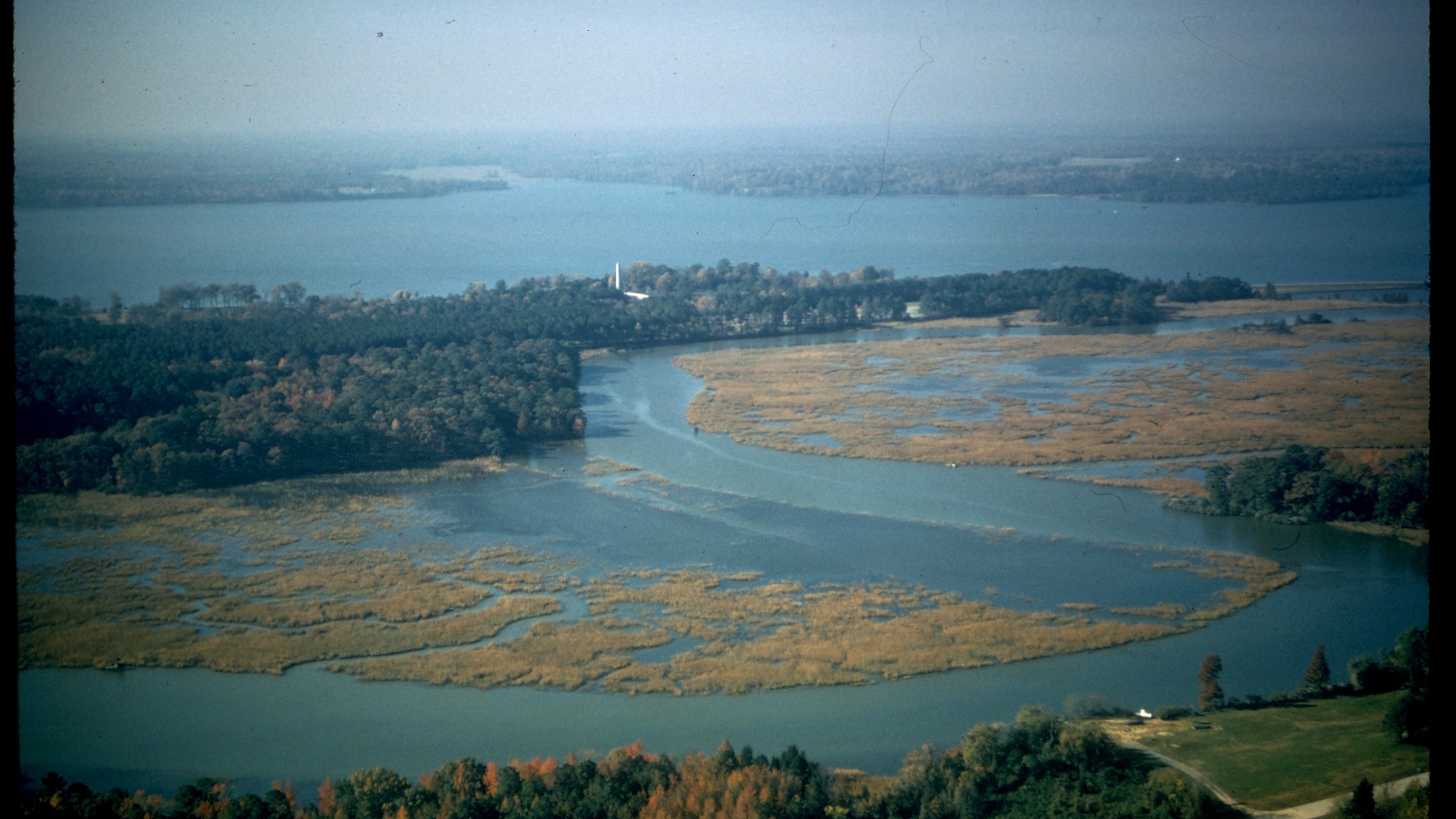 Historic Jamestown visitor area at Colonial National Historical Park