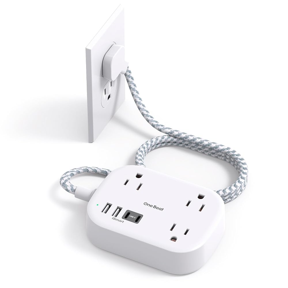 One Beat non-surge travel power strip