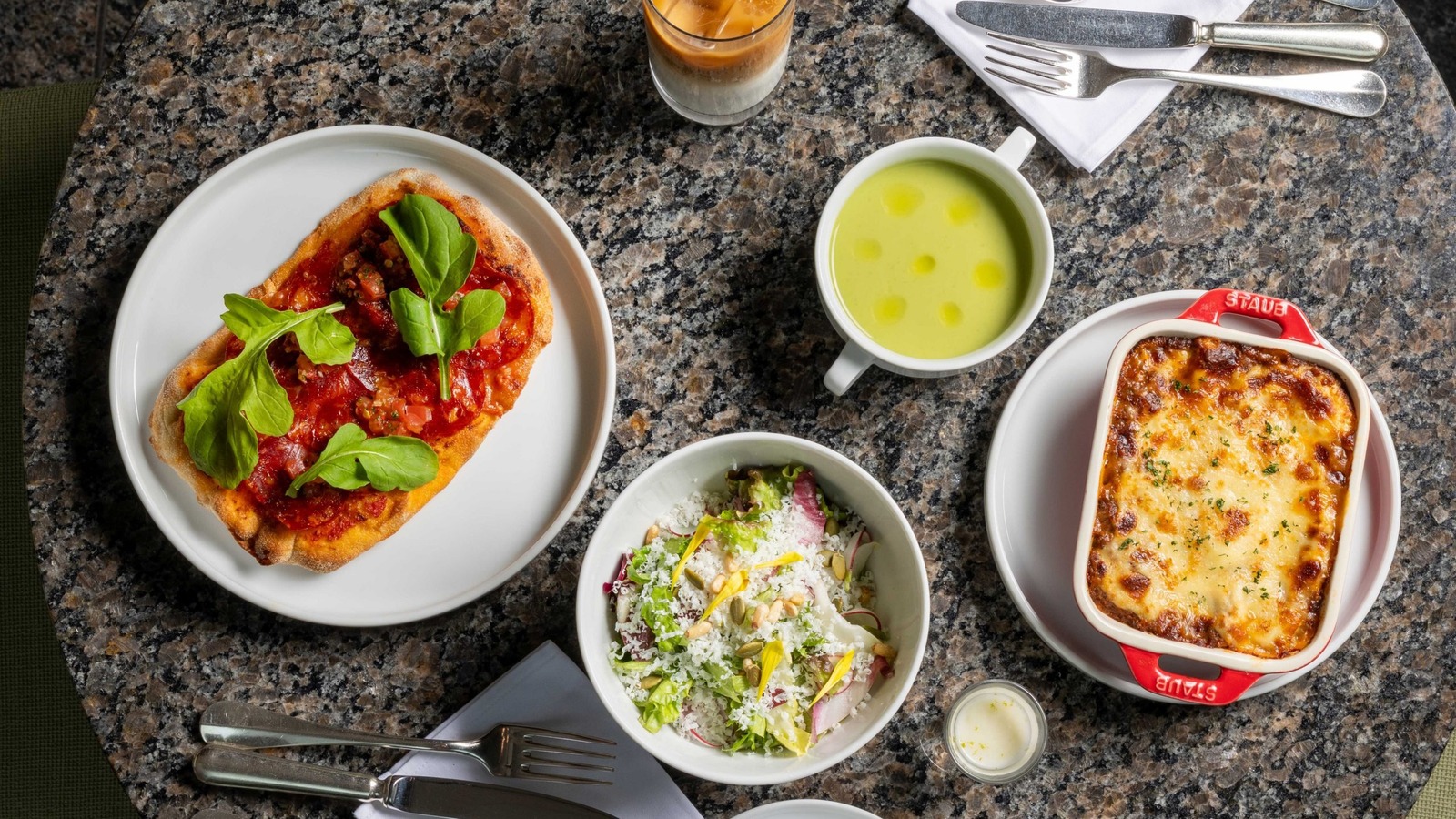 Chef-crafted comfort food dishes at Park Hyatt Tokyo Delicatessen