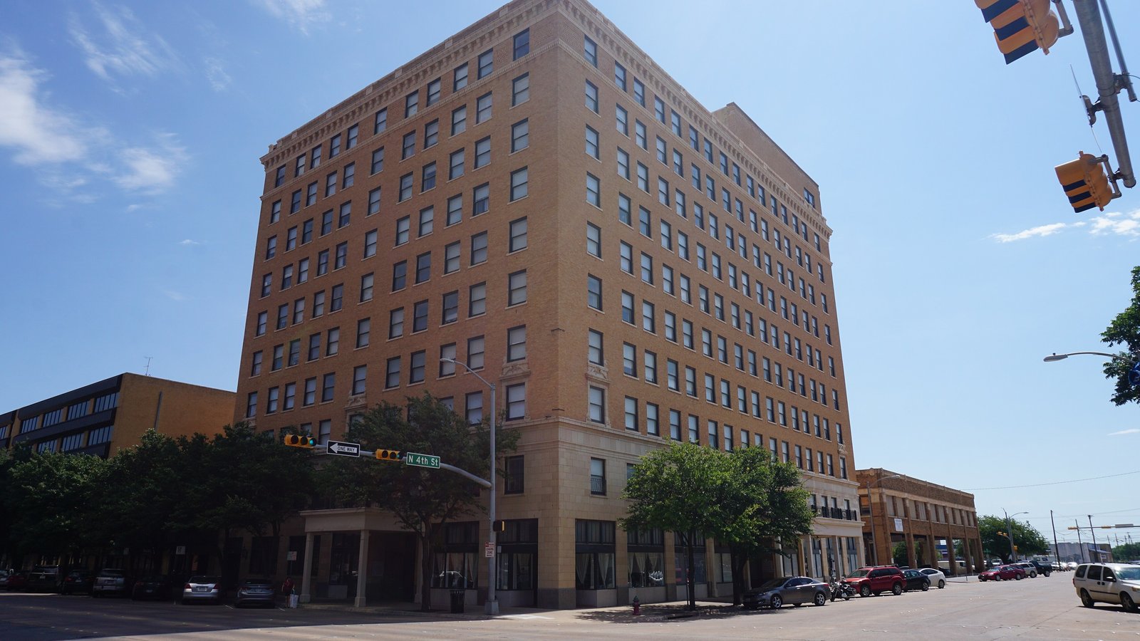 Hilton hotel exterior building exterior in Abilene Texas