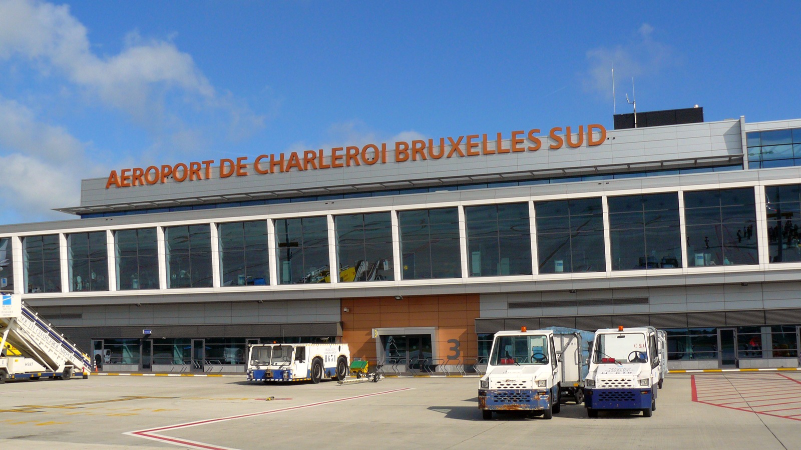 Exterior view of Brussels South Charleroi Airport