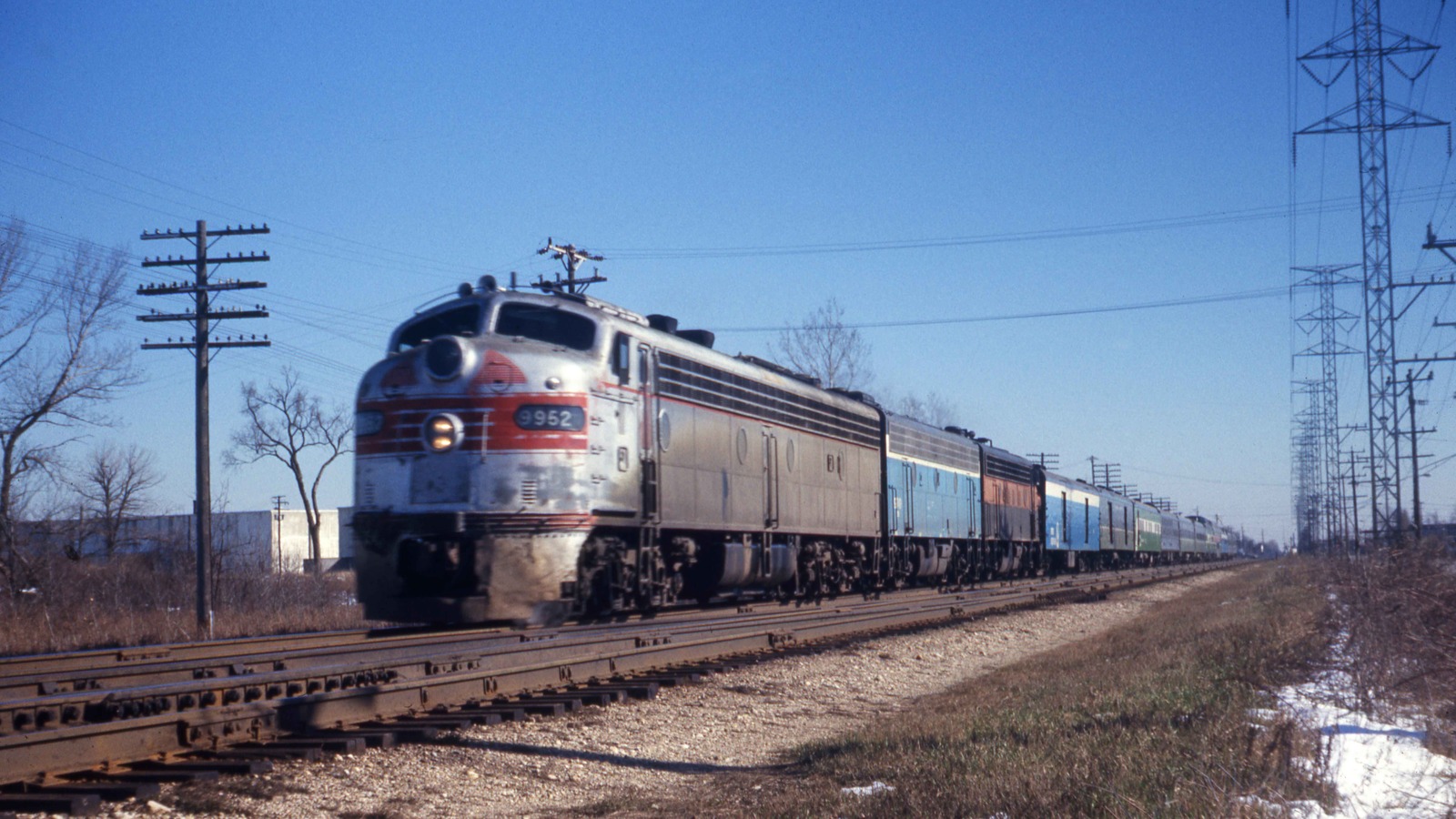 Amtrak Empire Builder train on the move representing Pacific Northwest long-distance service