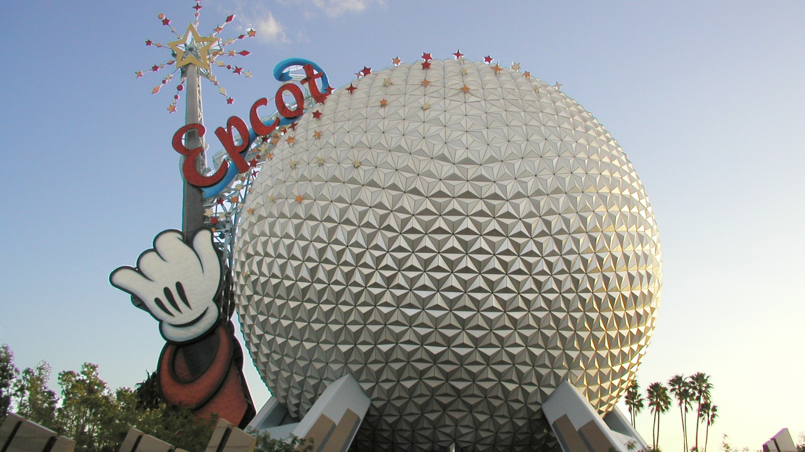Spaceship Earth geodesic sphere at EPCOT