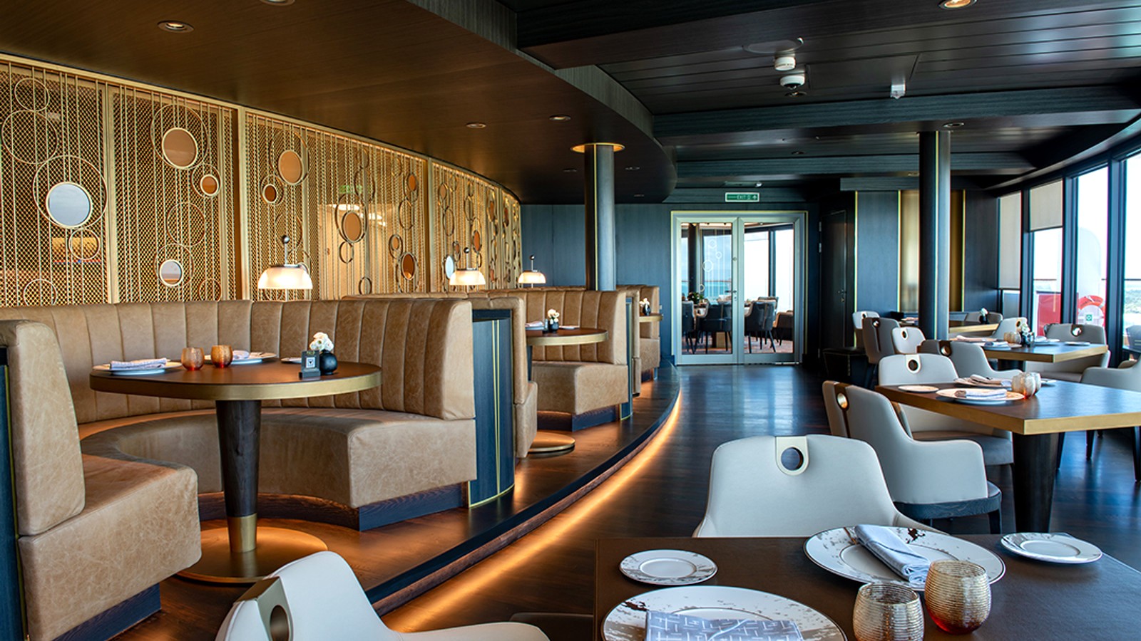 Palo Steakhouse on the Disney Treasure