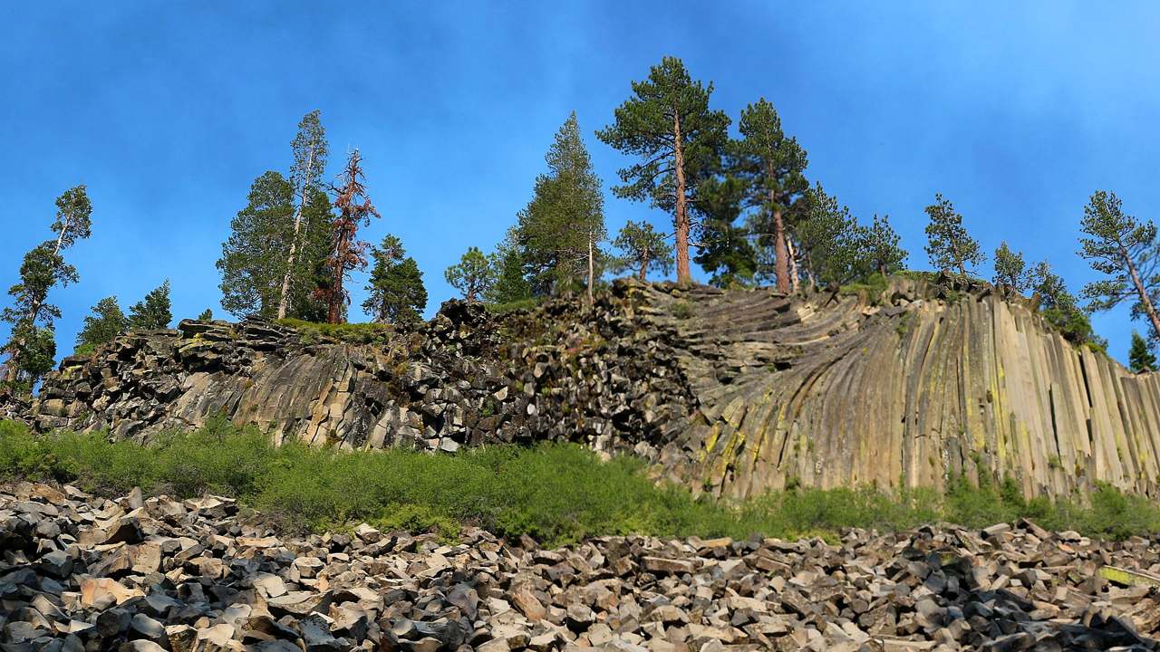 Devils Postpile National Monument primary landscape