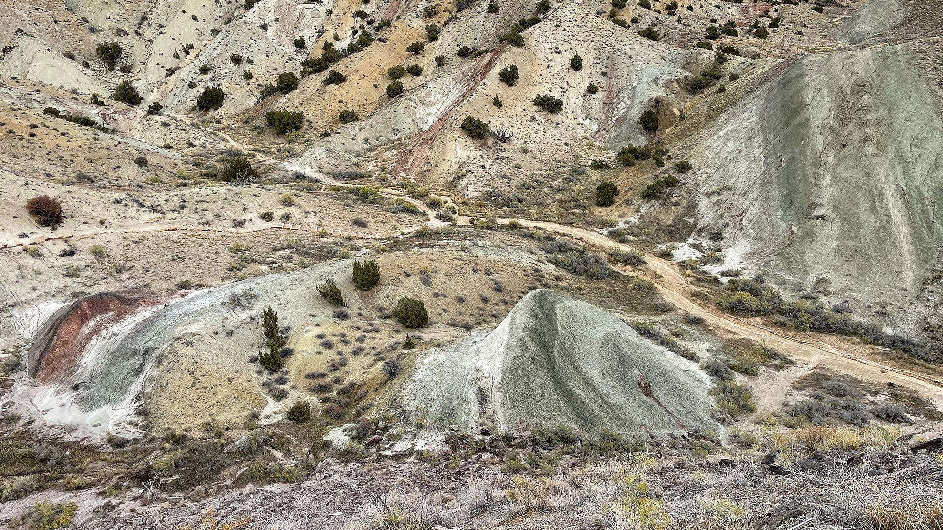 Dinosaur Quarry exhibit area at Dinosaur National Monument