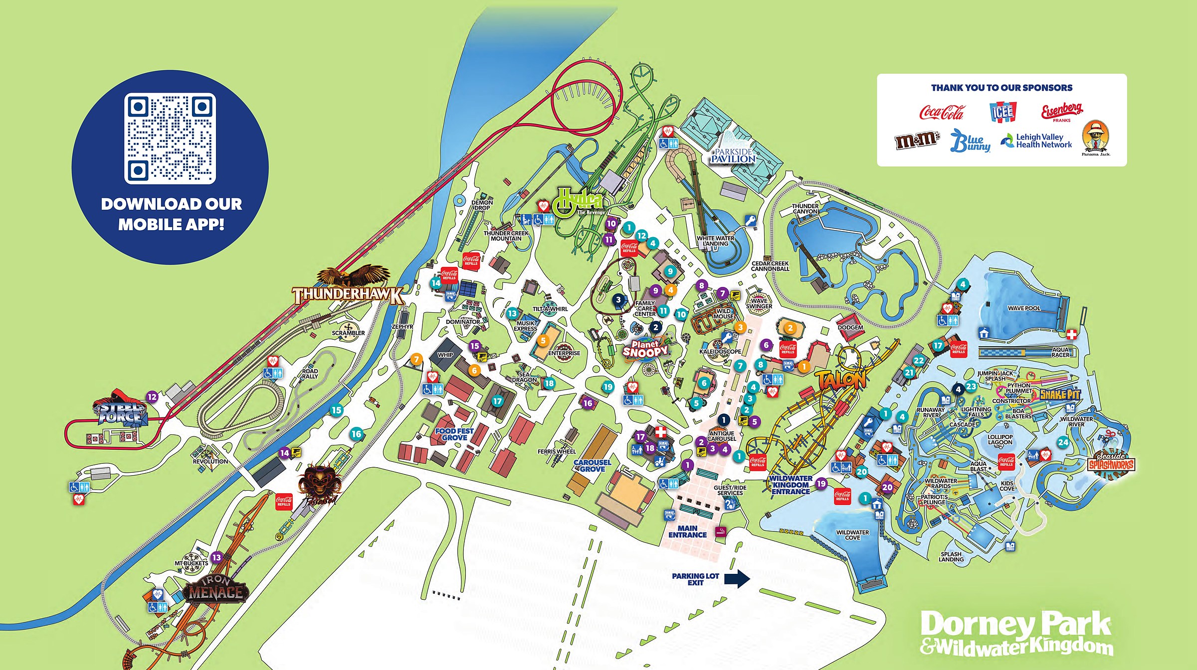 Dorney Park in Allentown, Pennsylvania