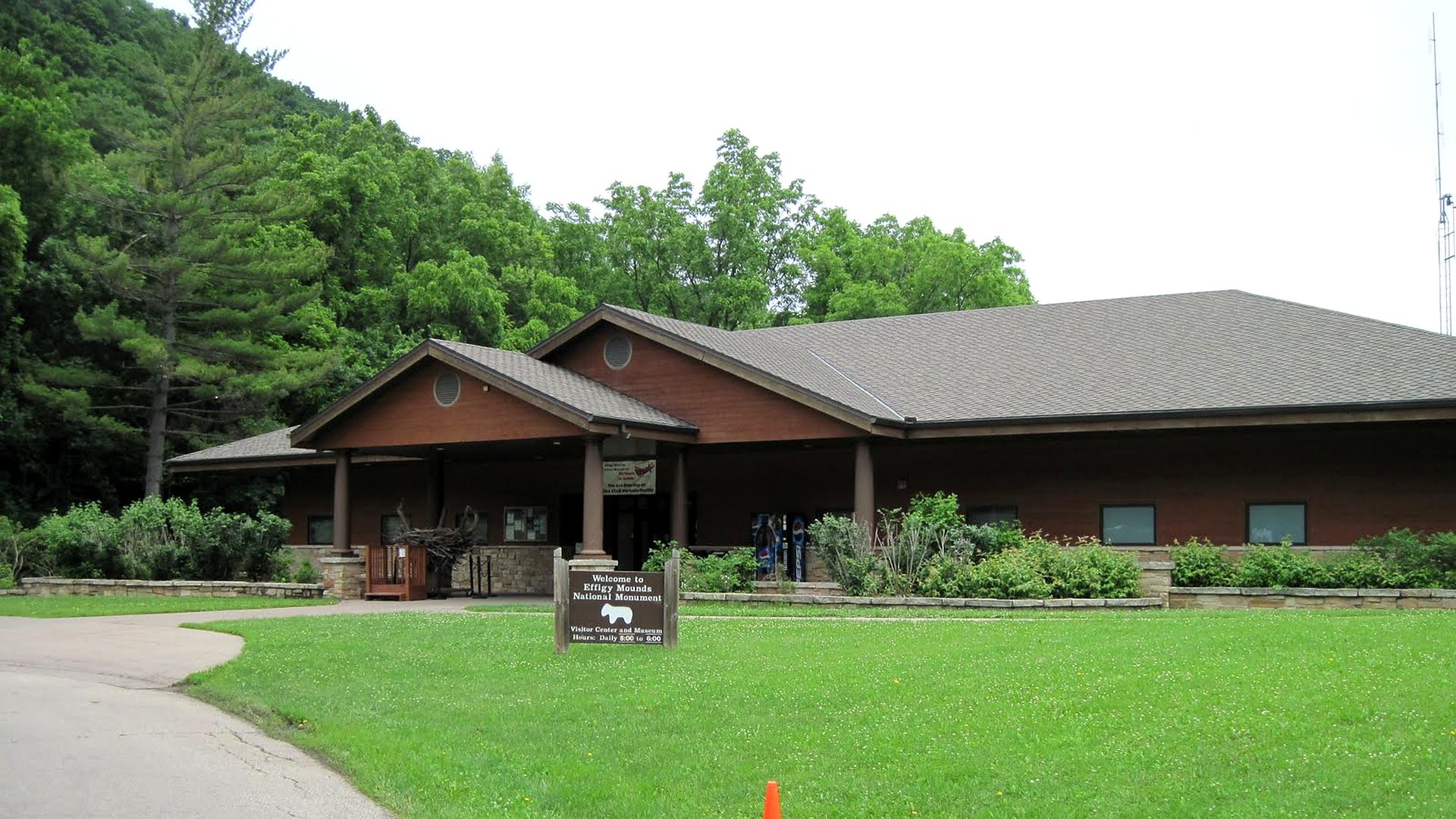 Effigy Mounds National Monument landscape