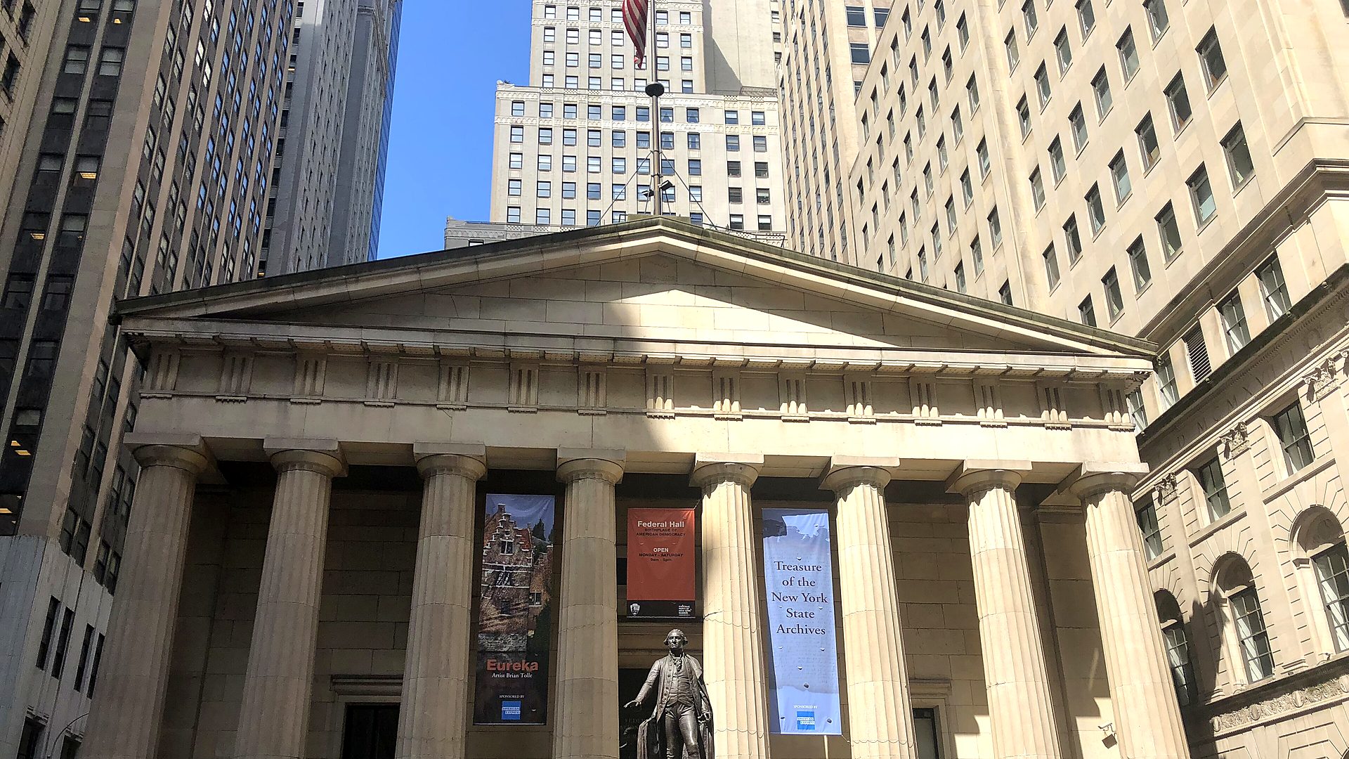 Historic plaza steps