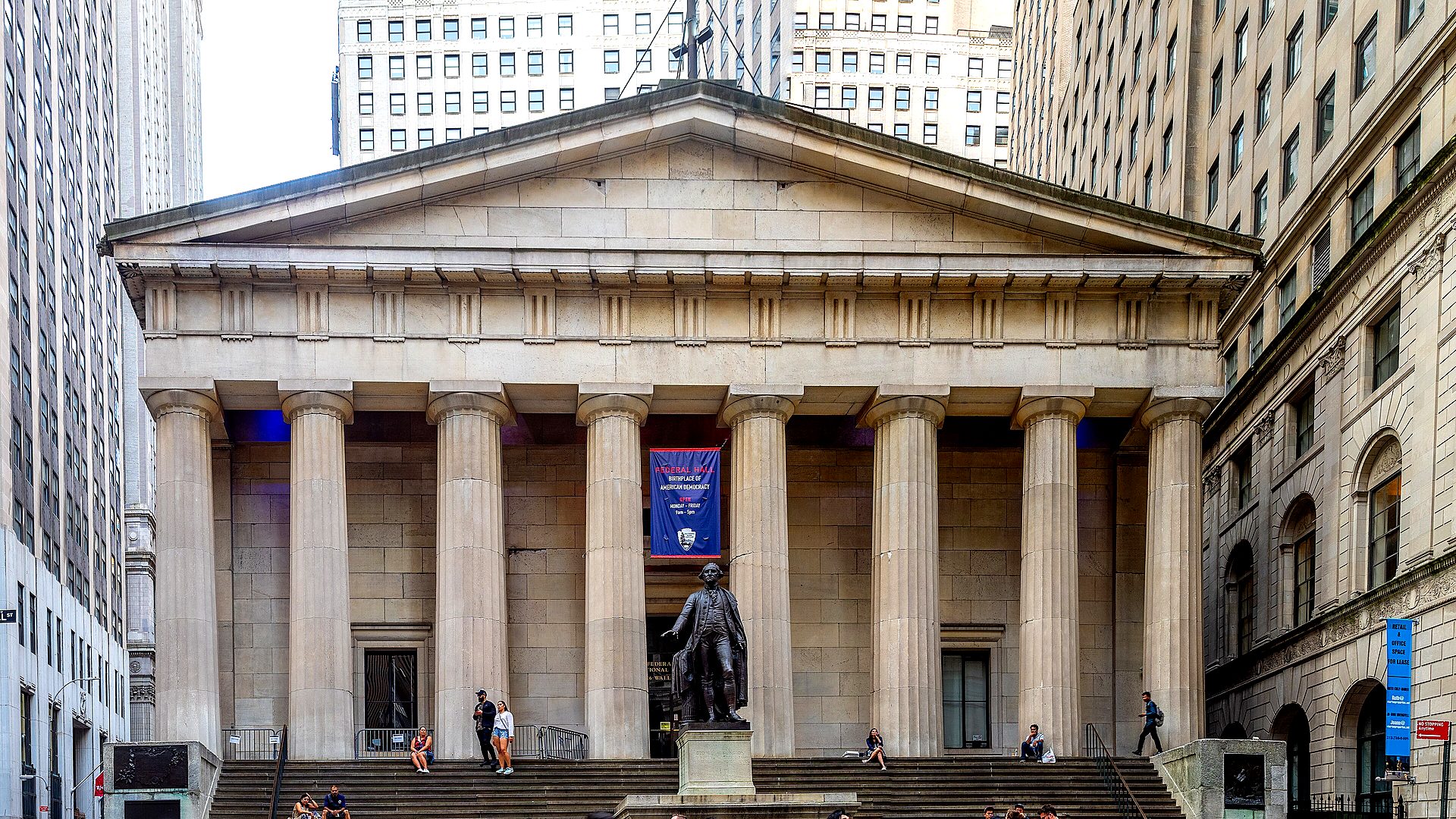 Federal Hall National Memorial landscape