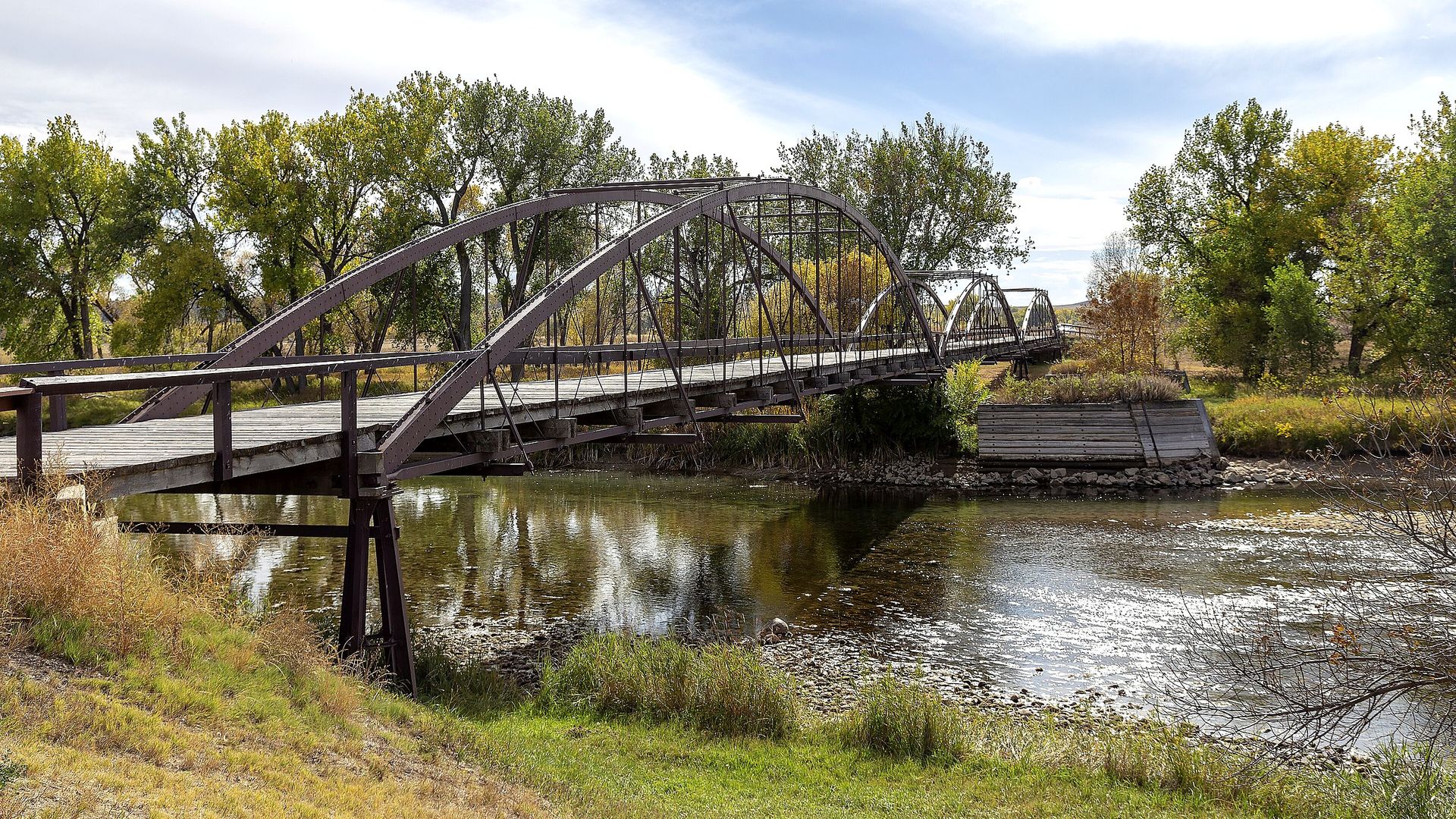 Landscape view at Fort Laramie National Historic Site