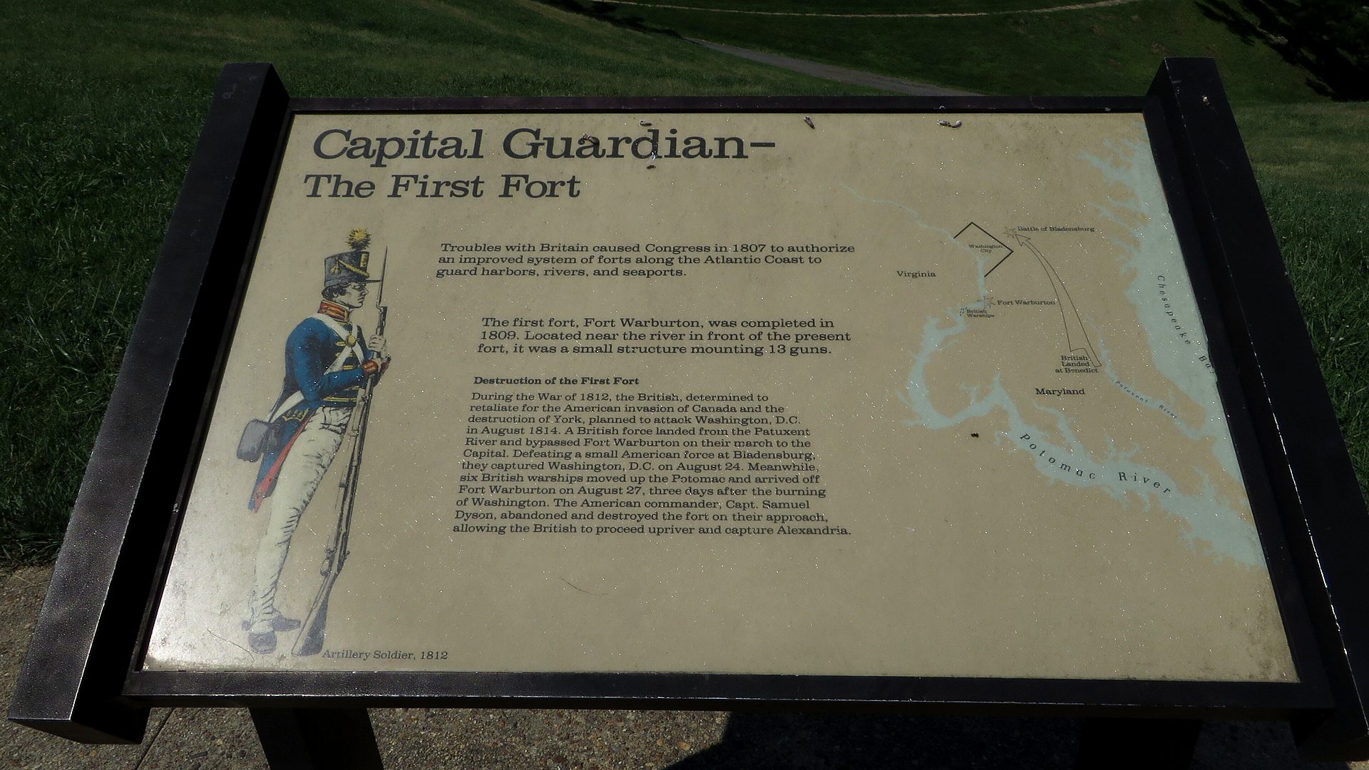 Fort parade ground