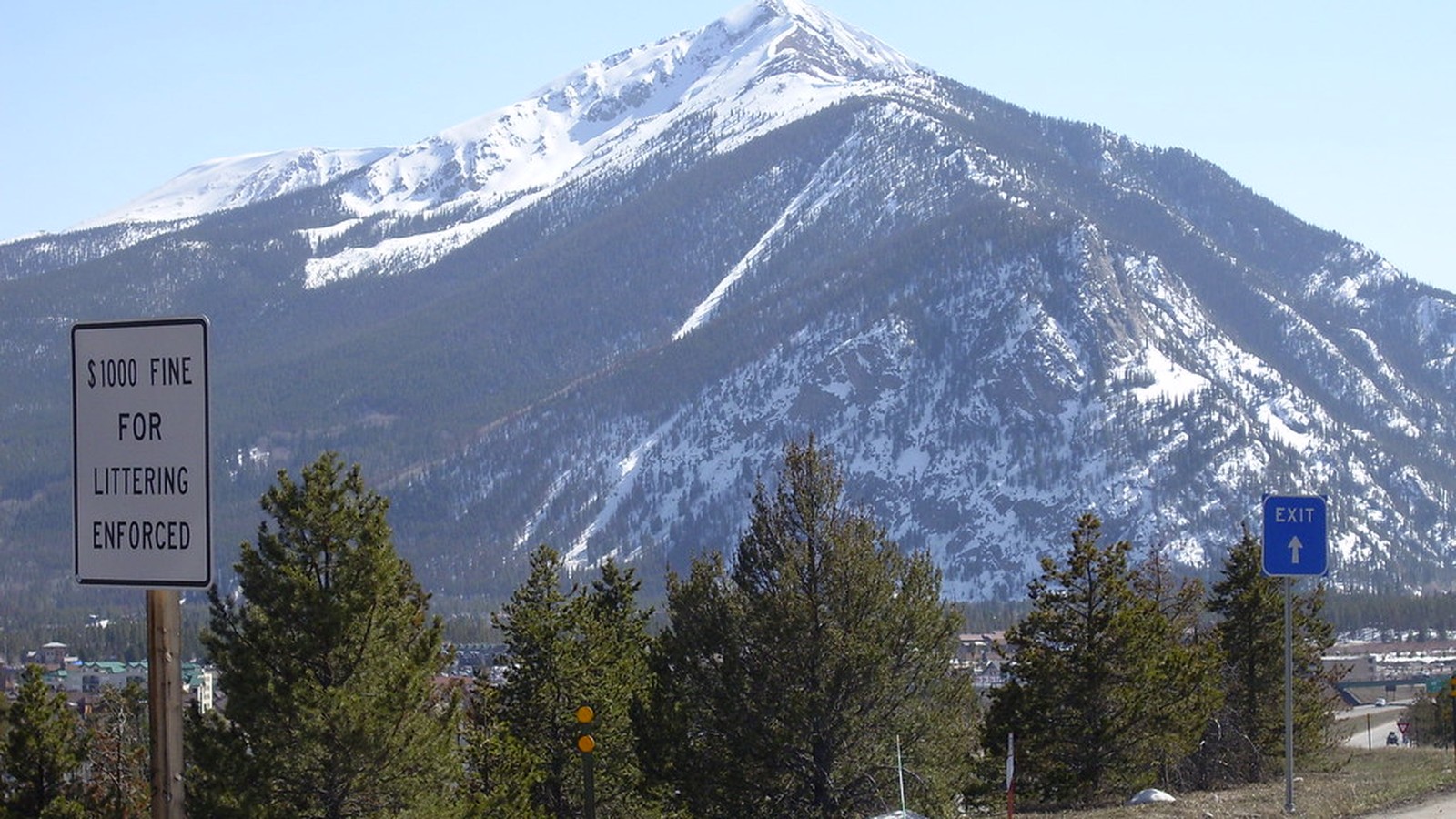 Frisco scenic landscape for RV trip planning