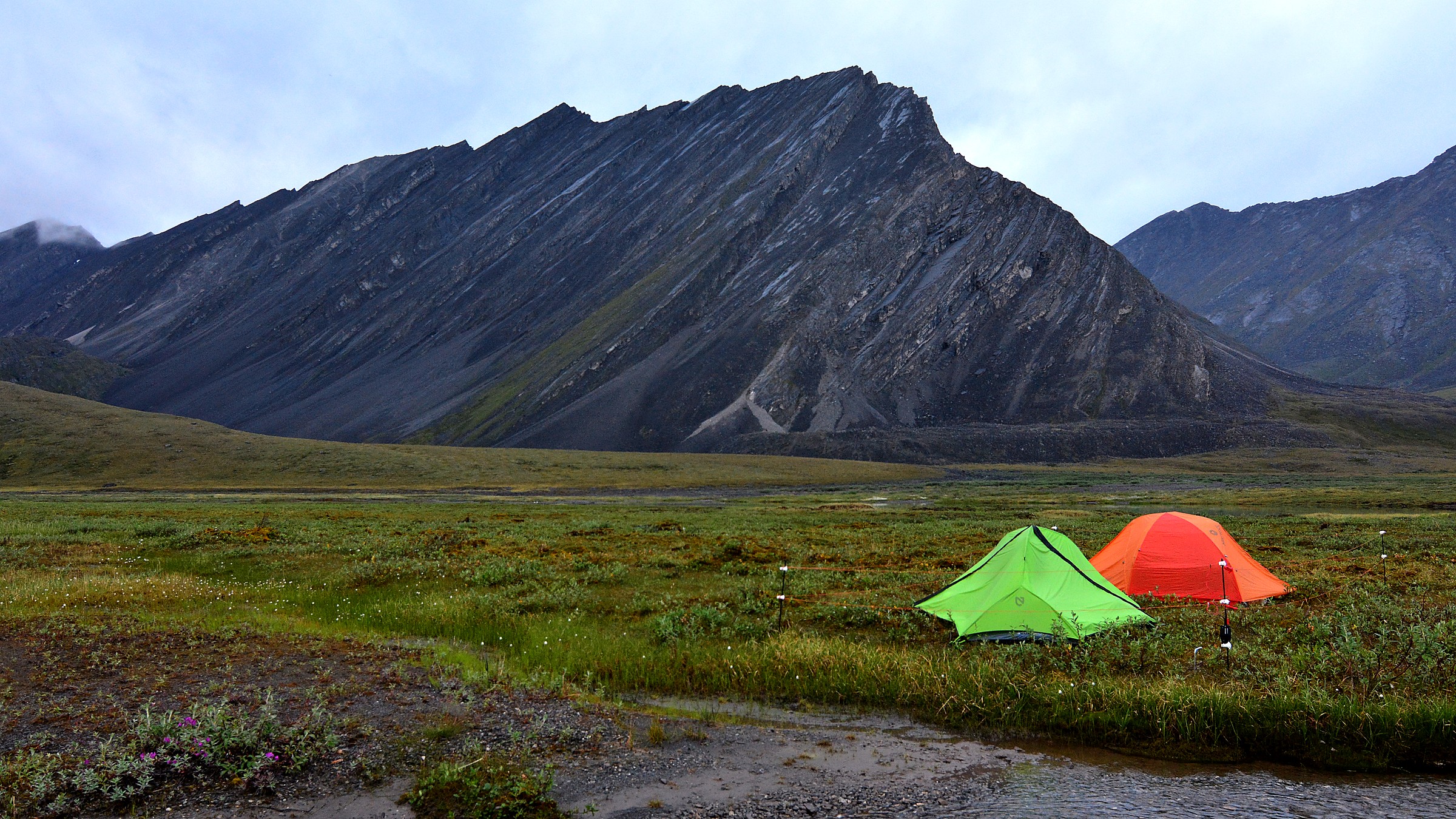 Landscape view in Gates of the Arctic National Park