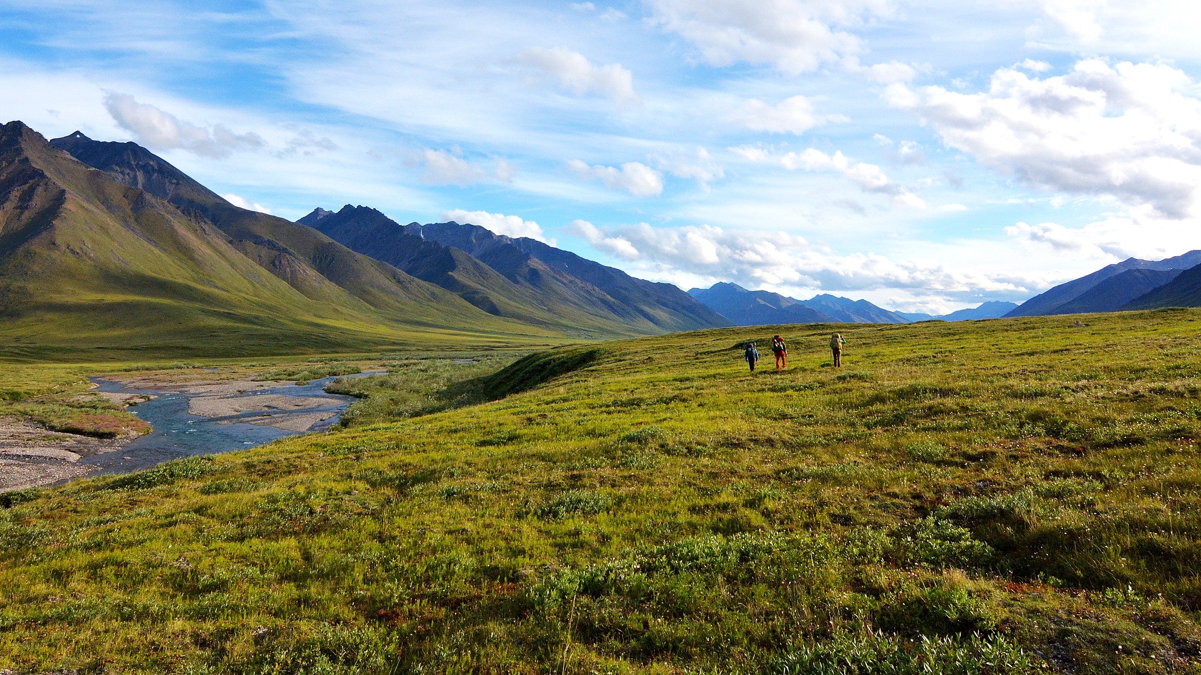 Brooks Range air day in Gates of the Arctic National Park