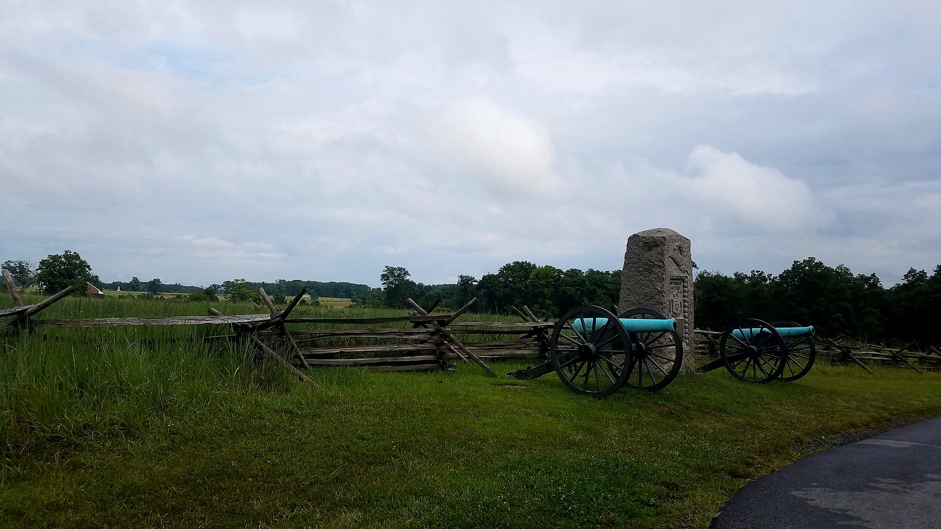 Gettysburg National Military Park primary landscape