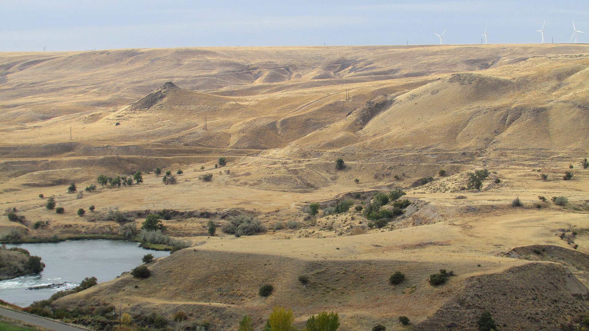 Hagerman Fossil Beds National Monument landscape